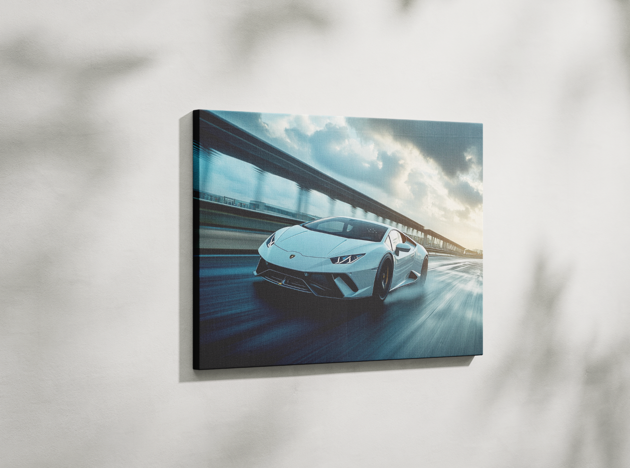 LAMBO CANVAS ART