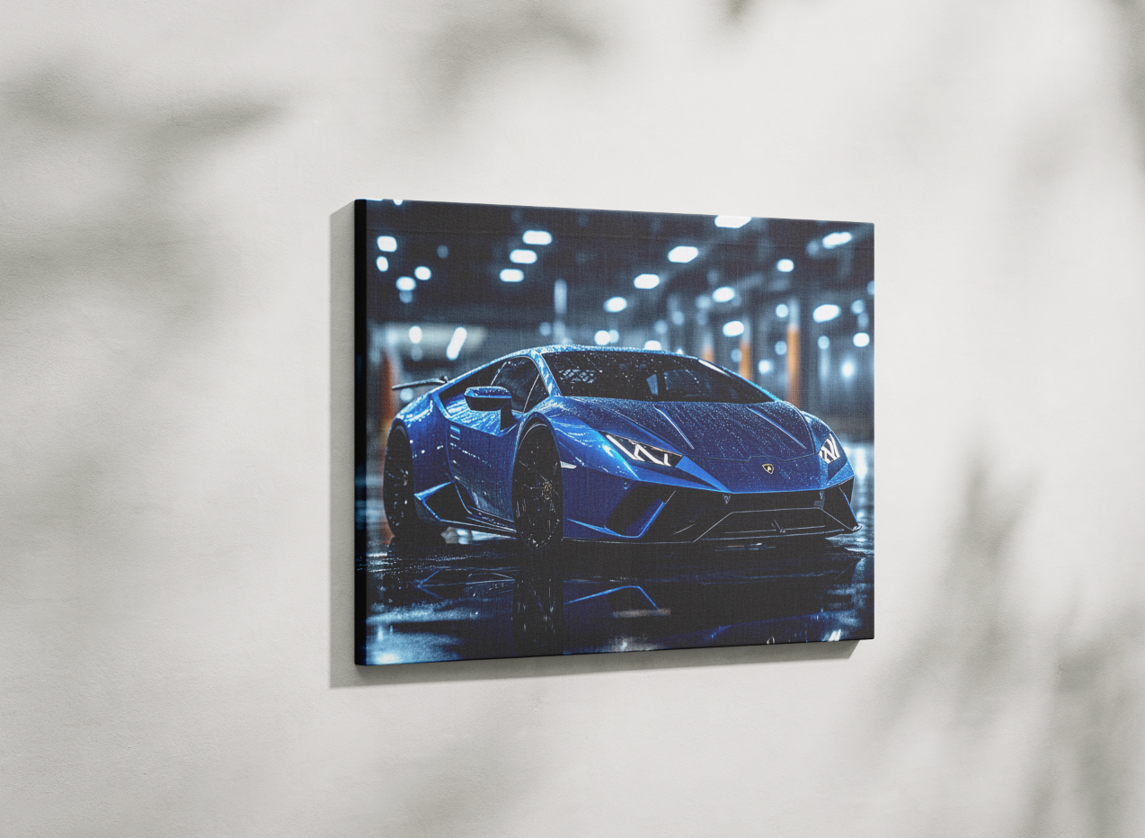 LAMBO CANVAS ART