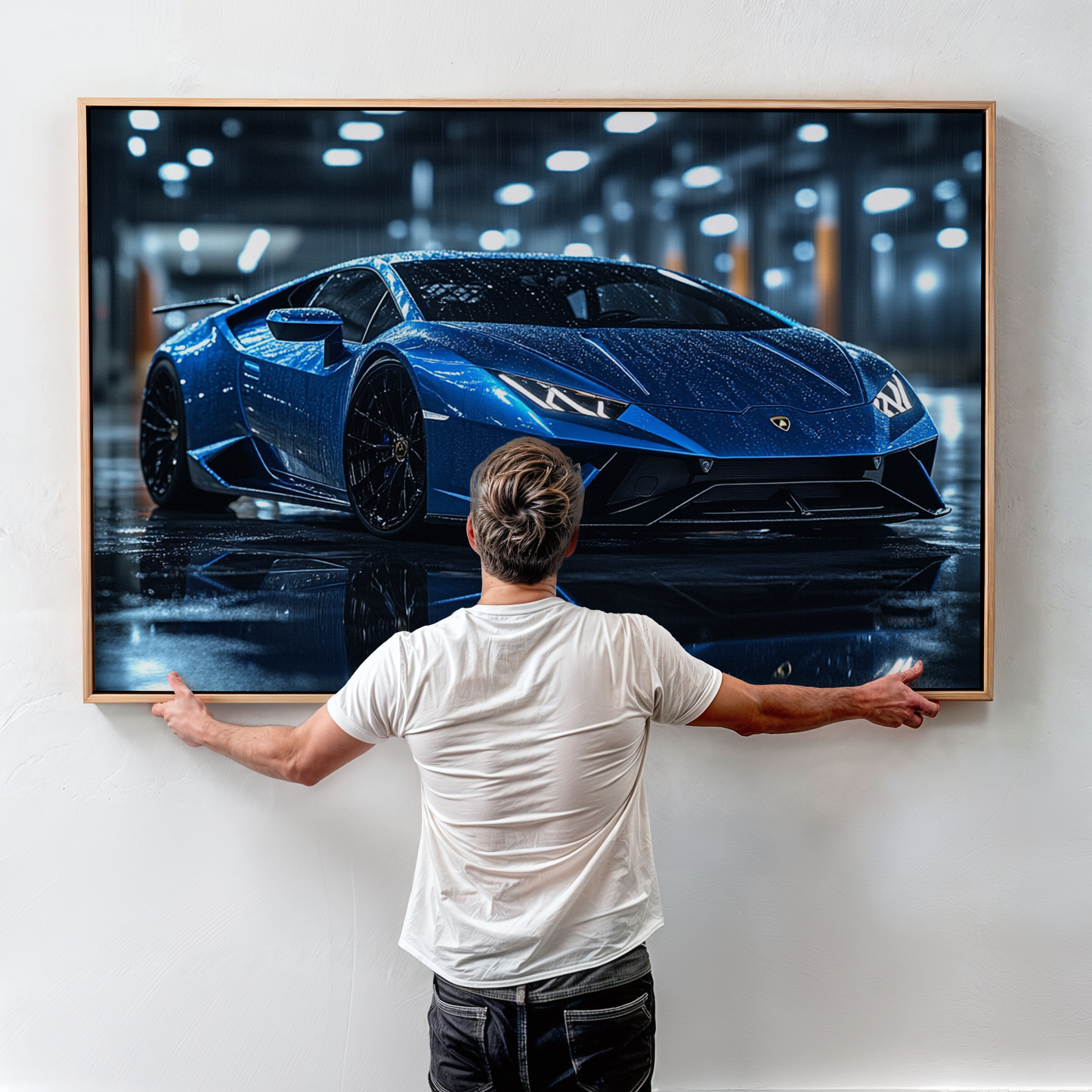 LAMBO CANVAS ART