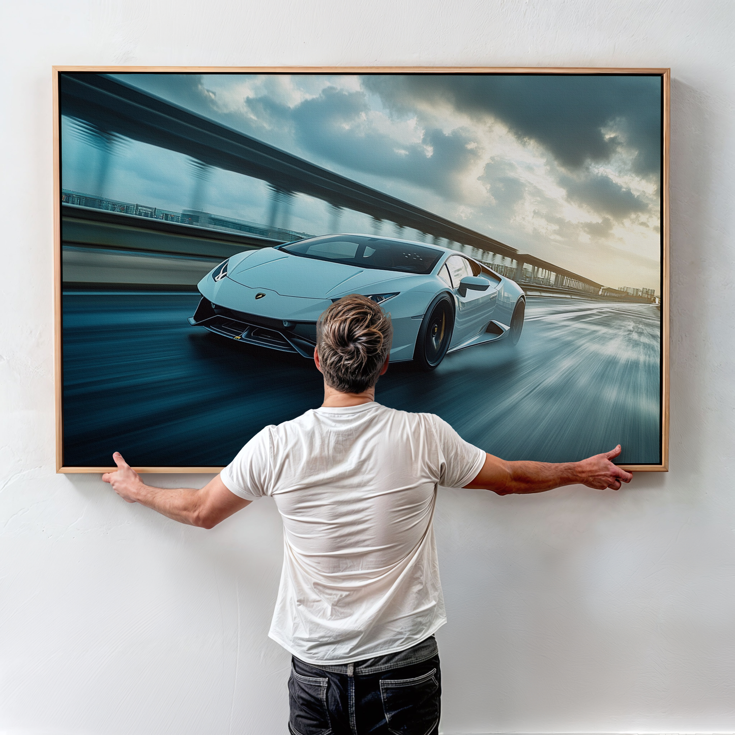 LAMBO CANVAS ART