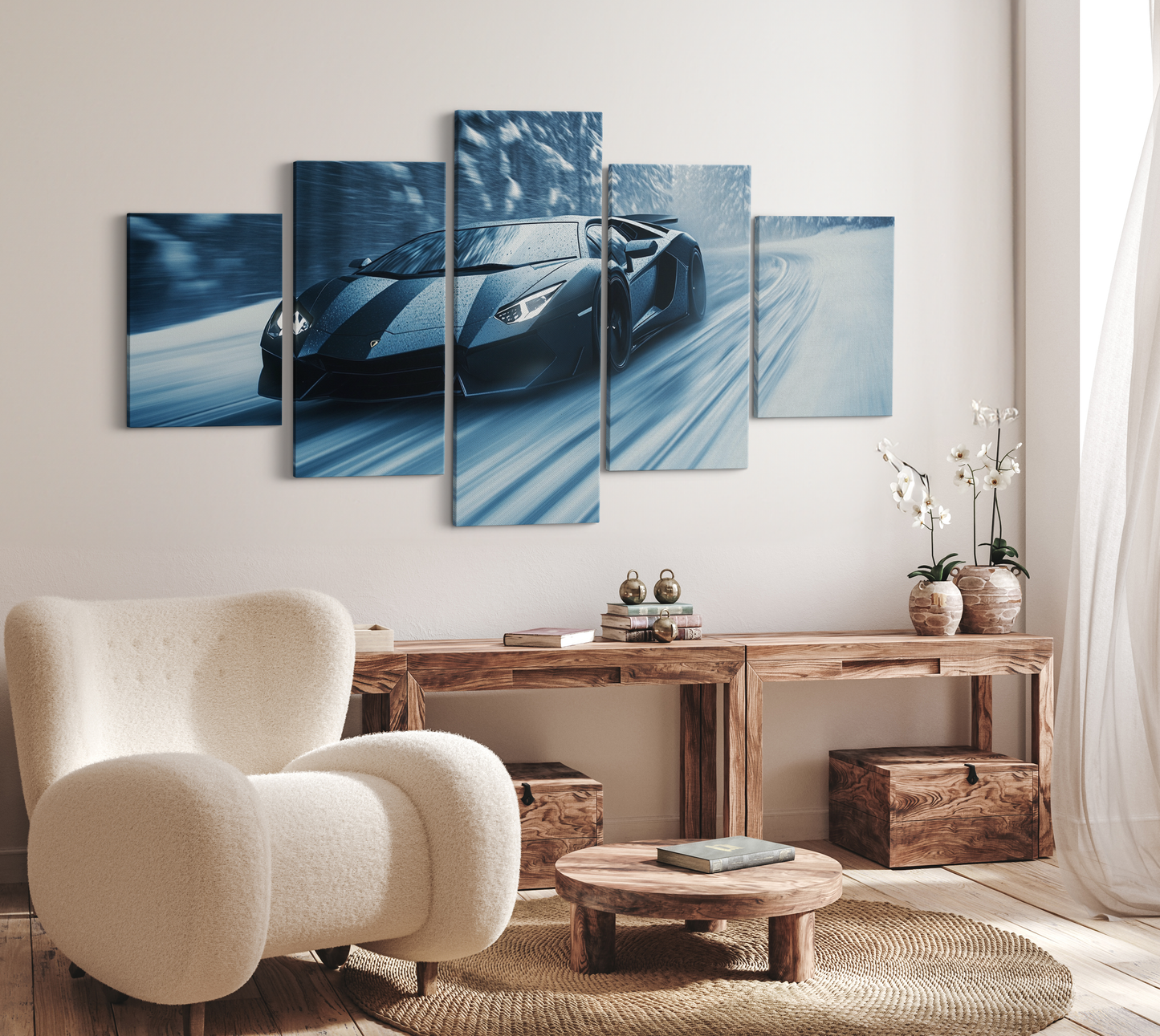 LAMBO CANVAS ART