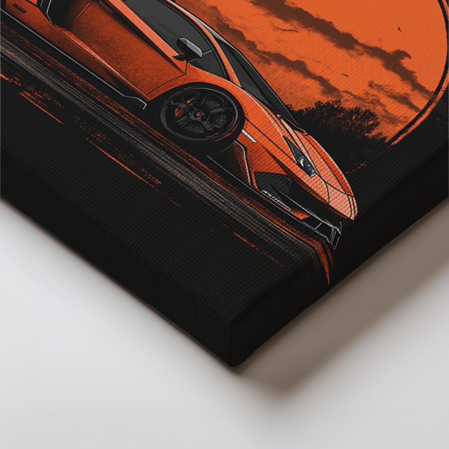 LAMBO CANVAS ART