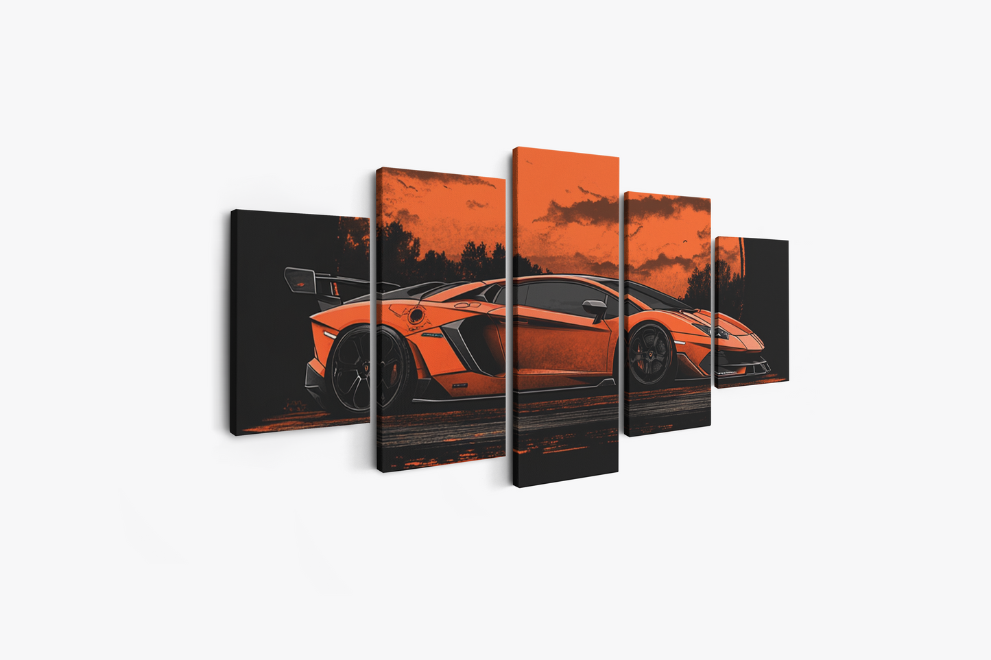 LAMBO CANVAS ART