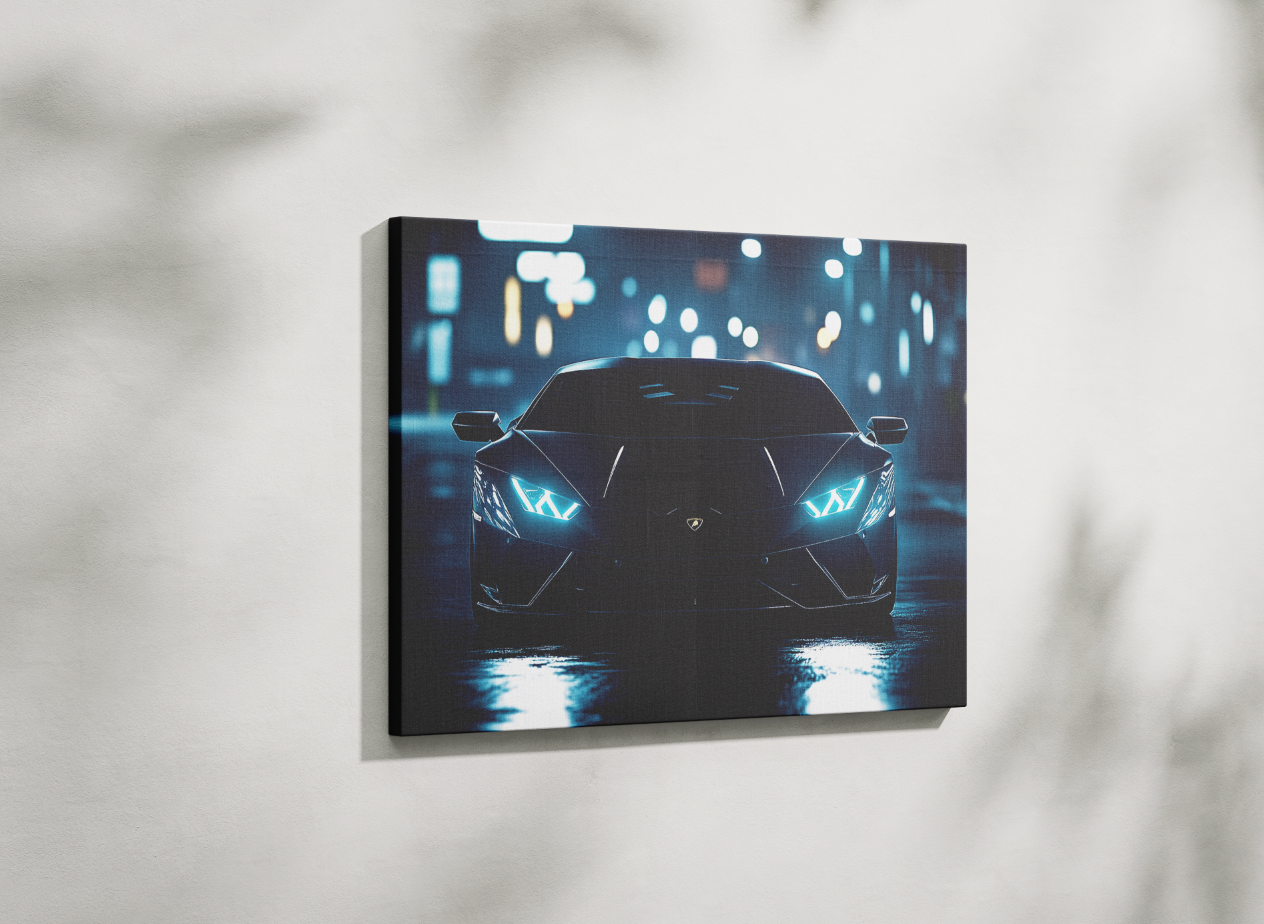 LAMBO CANVAS ART