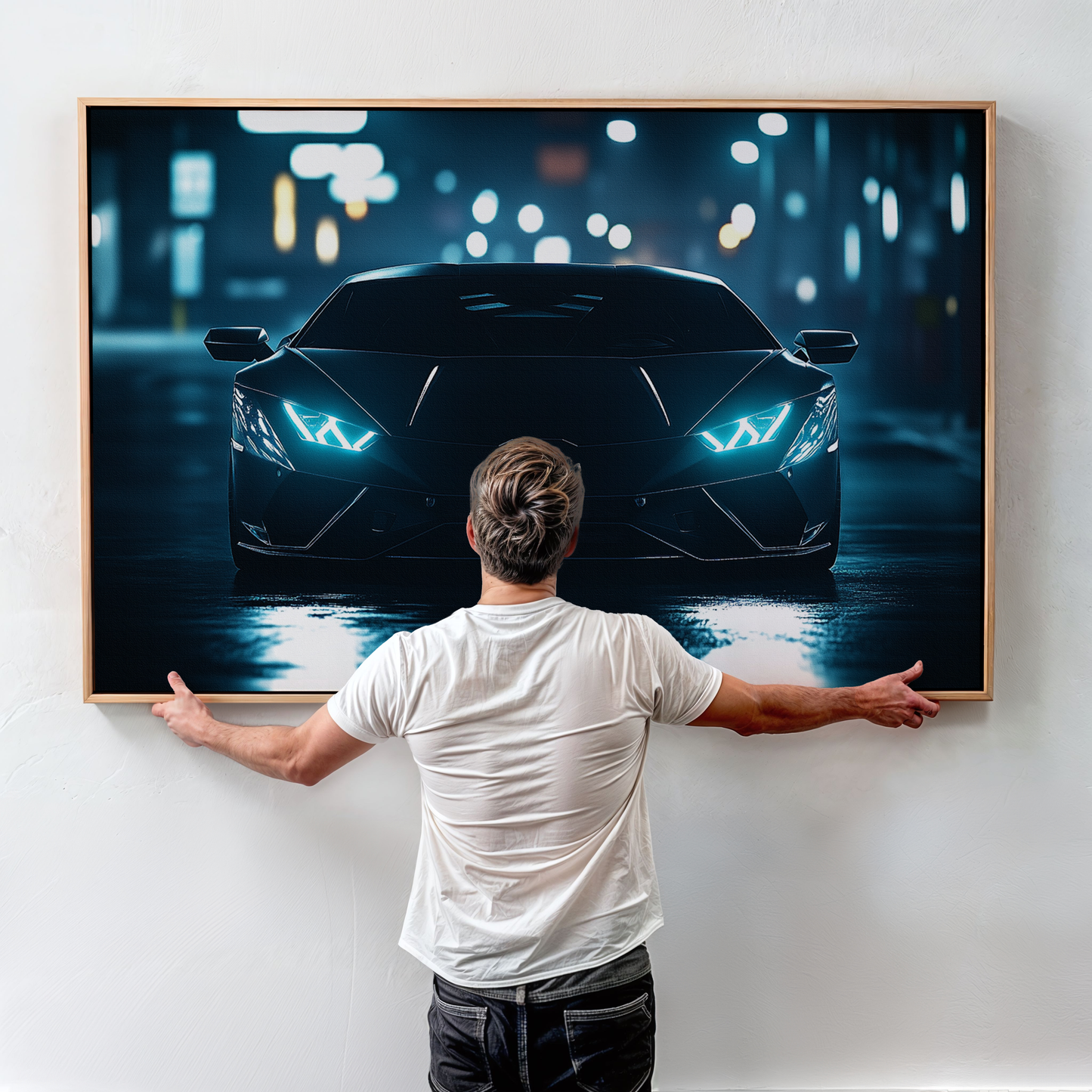 LAMBO CANVAS ART