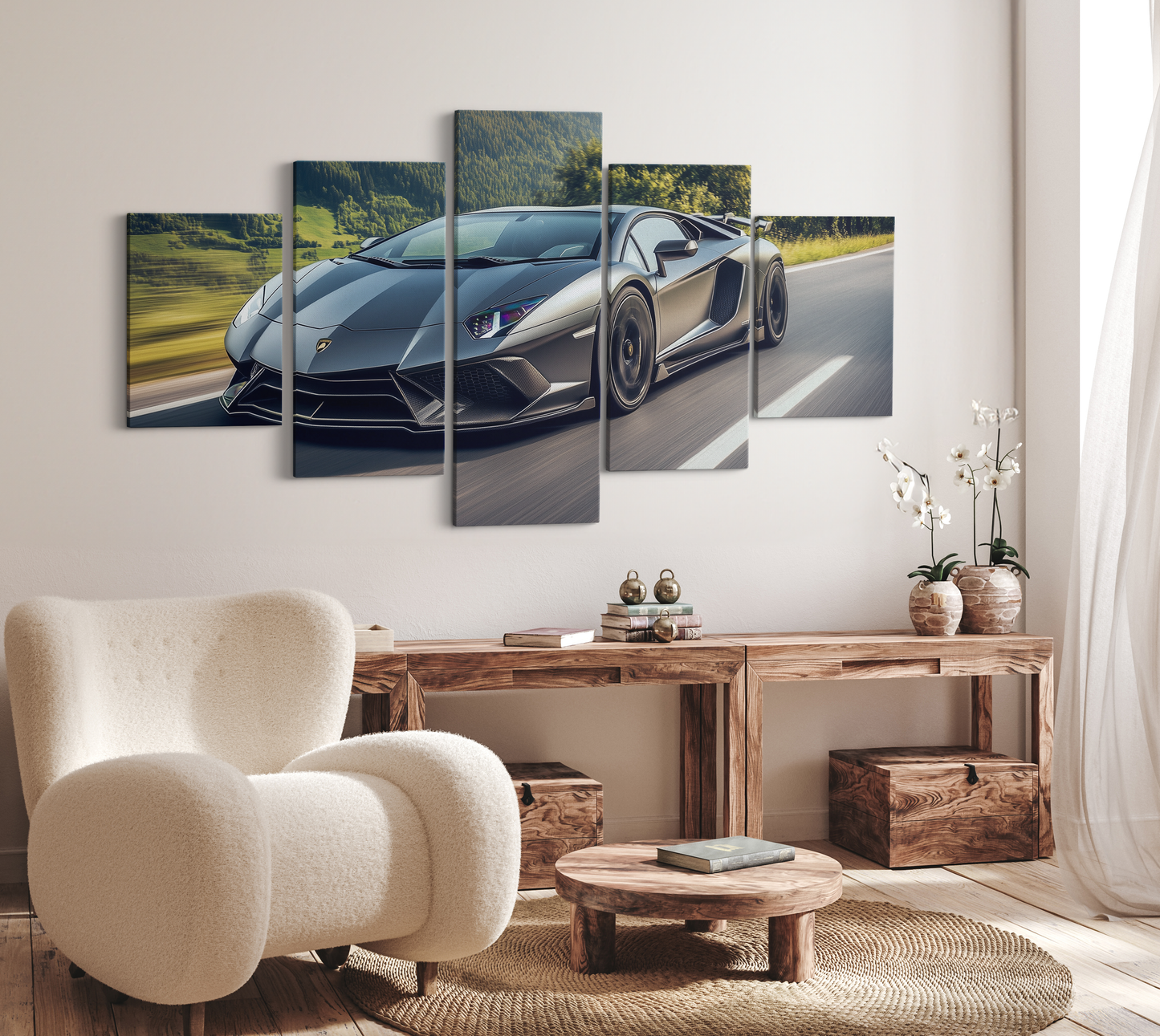 LAMBO CANVAS ART