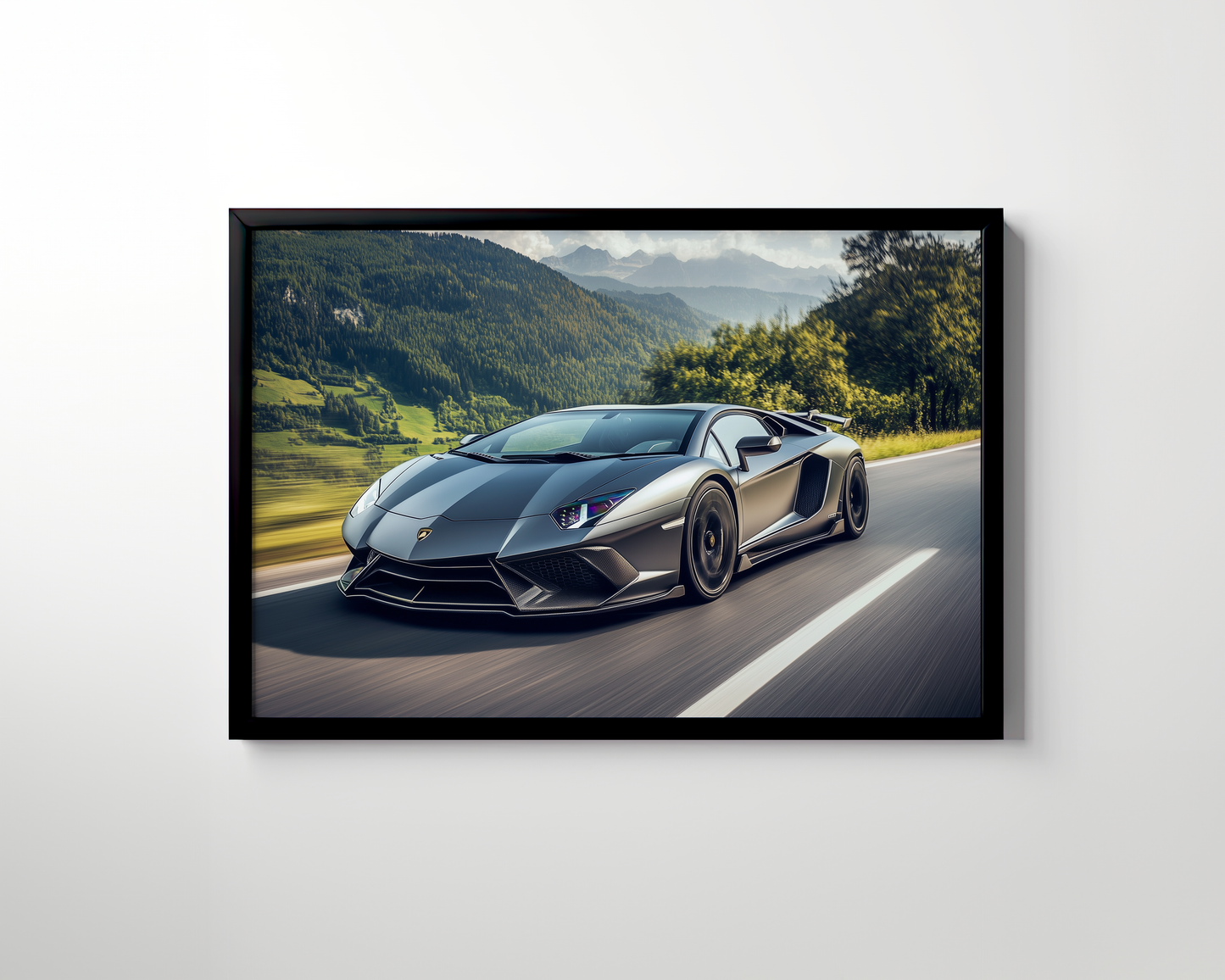 LAMBO CANVAS ART