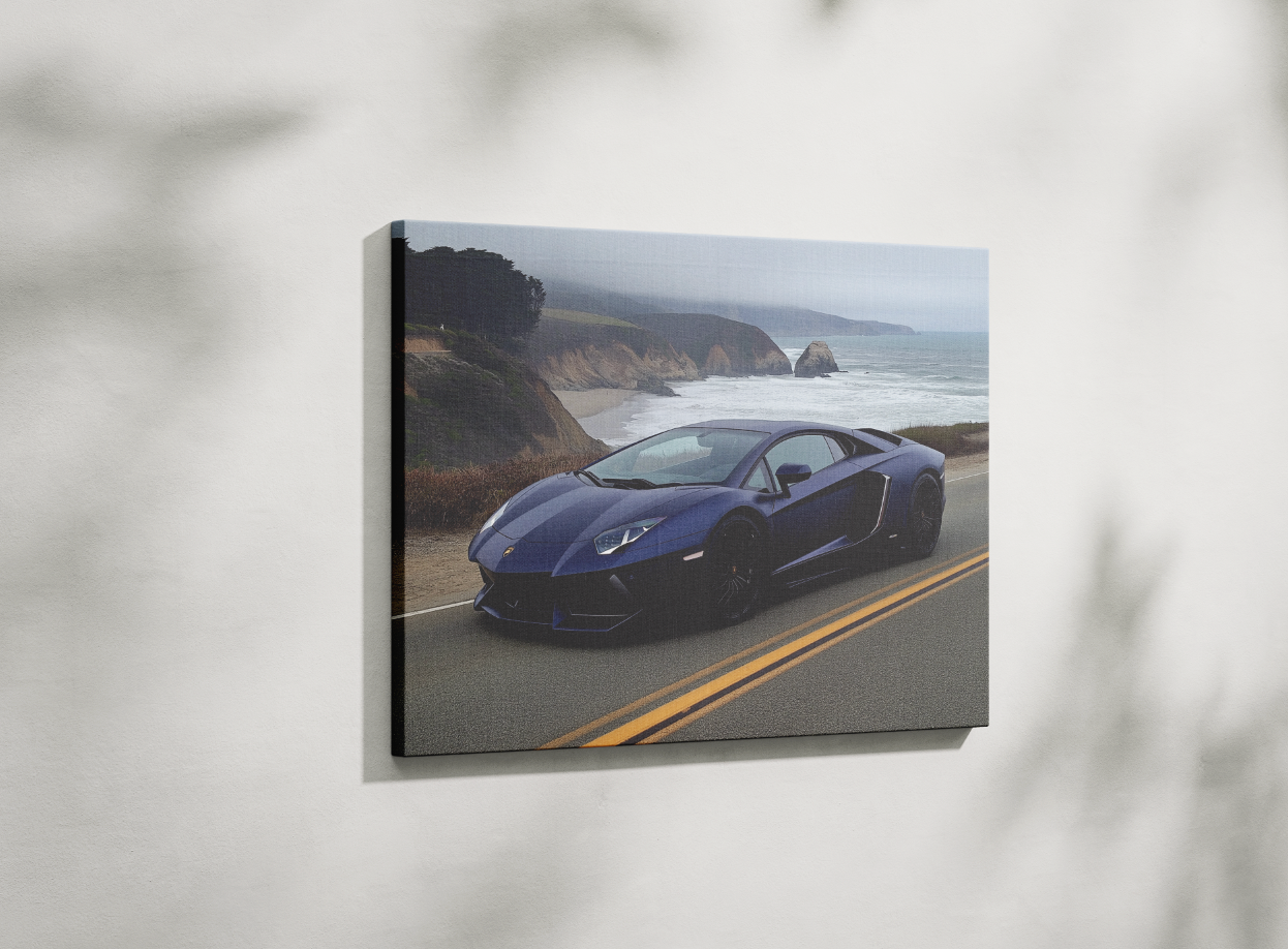 LAMBO CANVAS ART