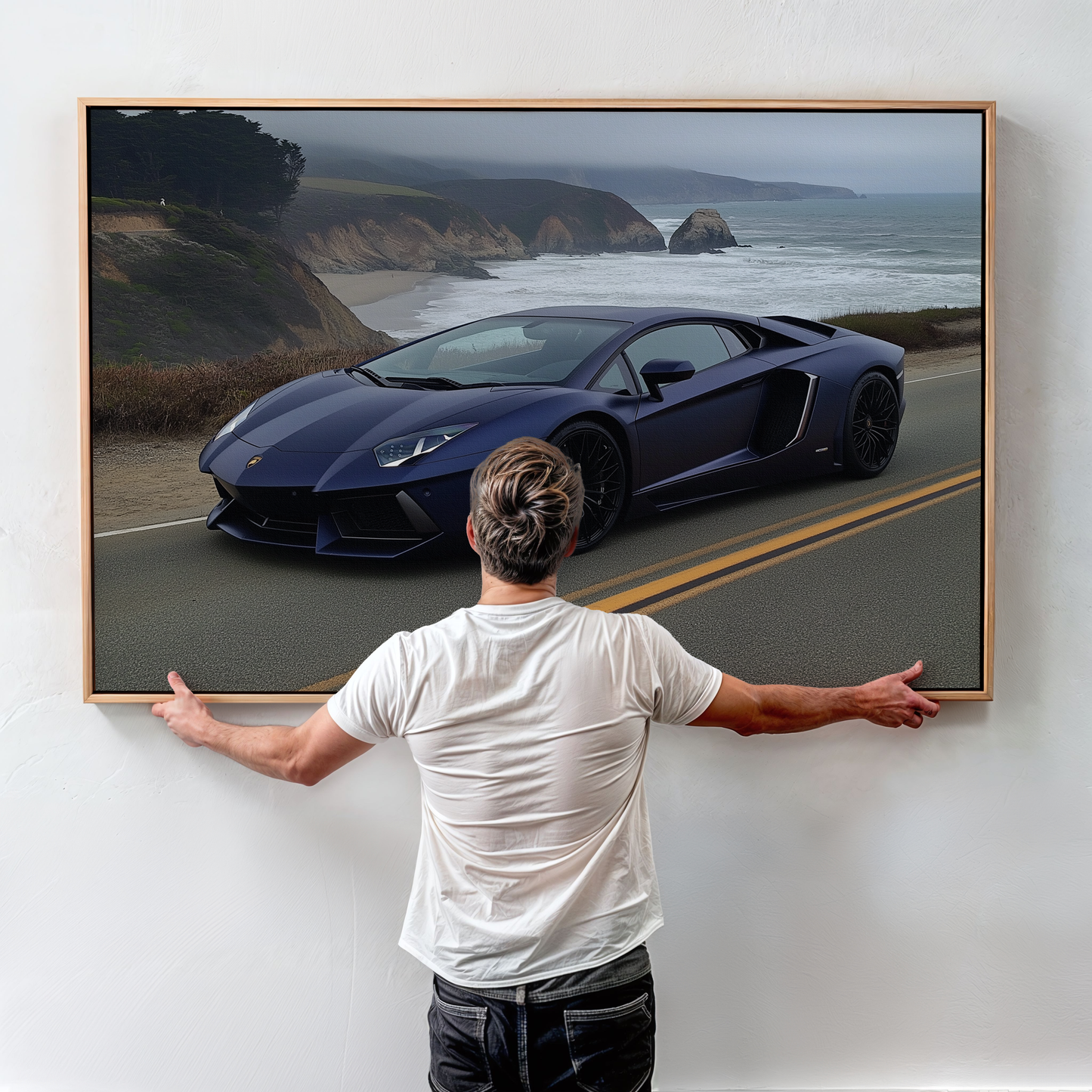 LAMBO CANVAS ART