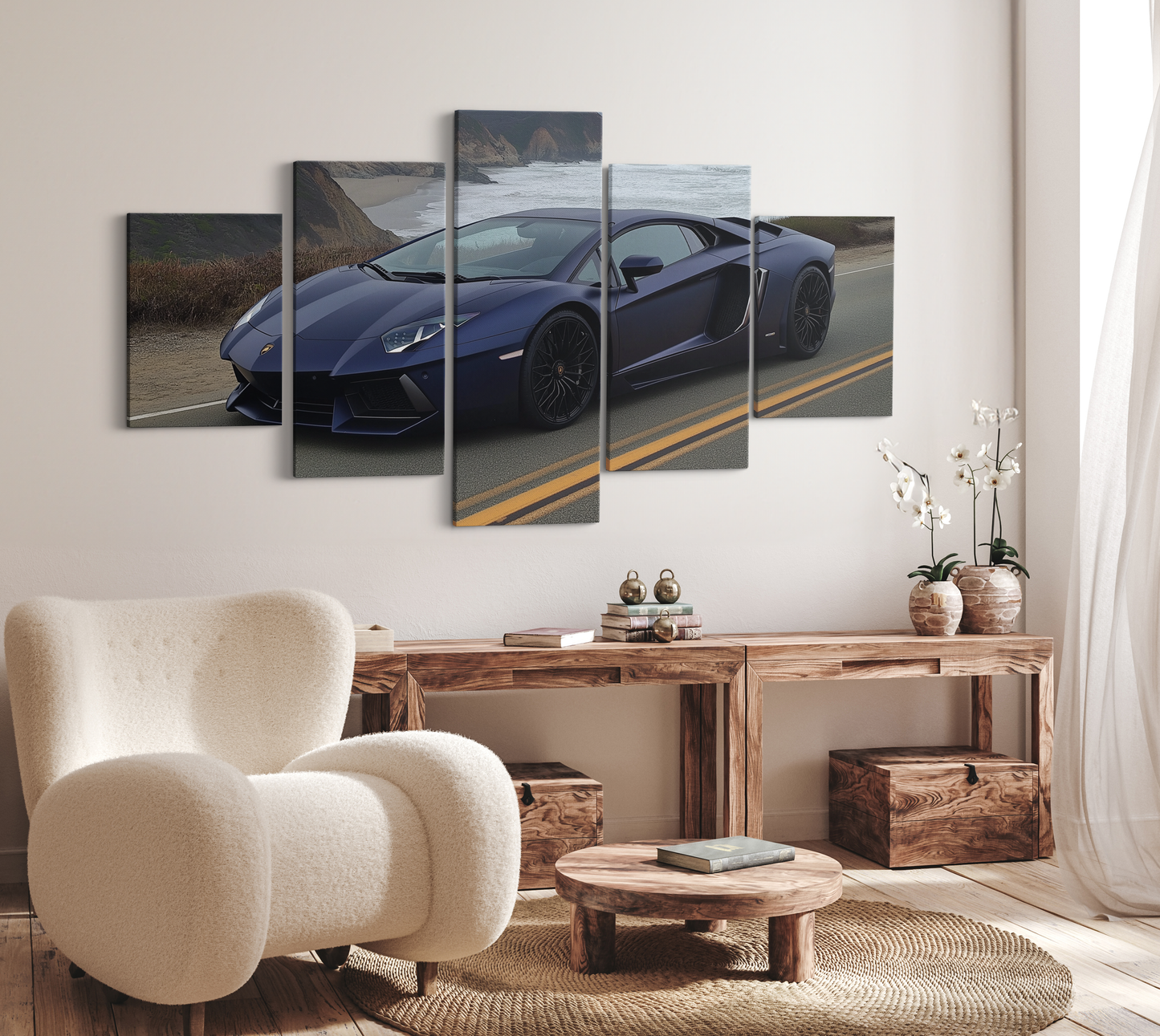 LAMBO CANVAS ART