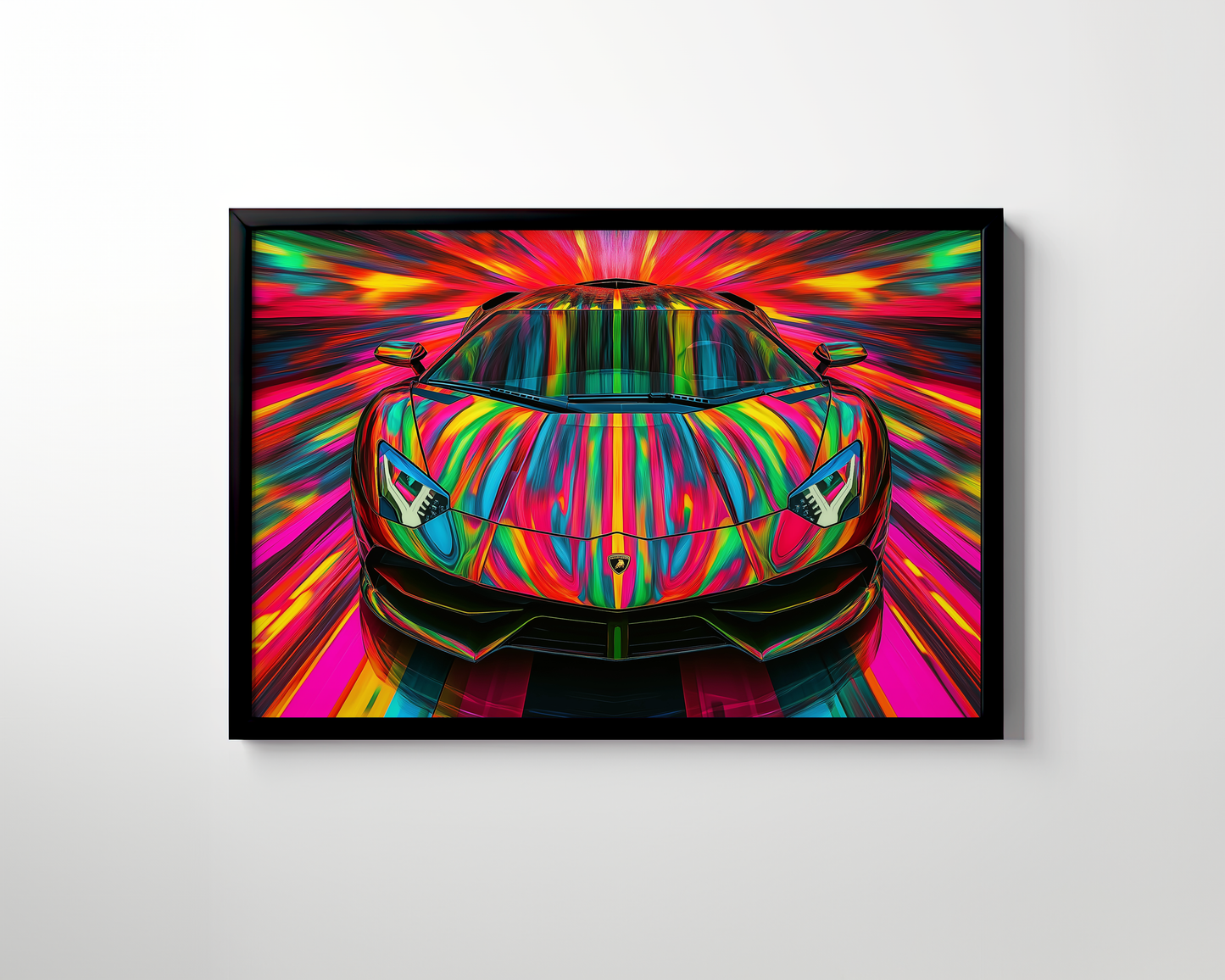 LAMBO CANVAS ART