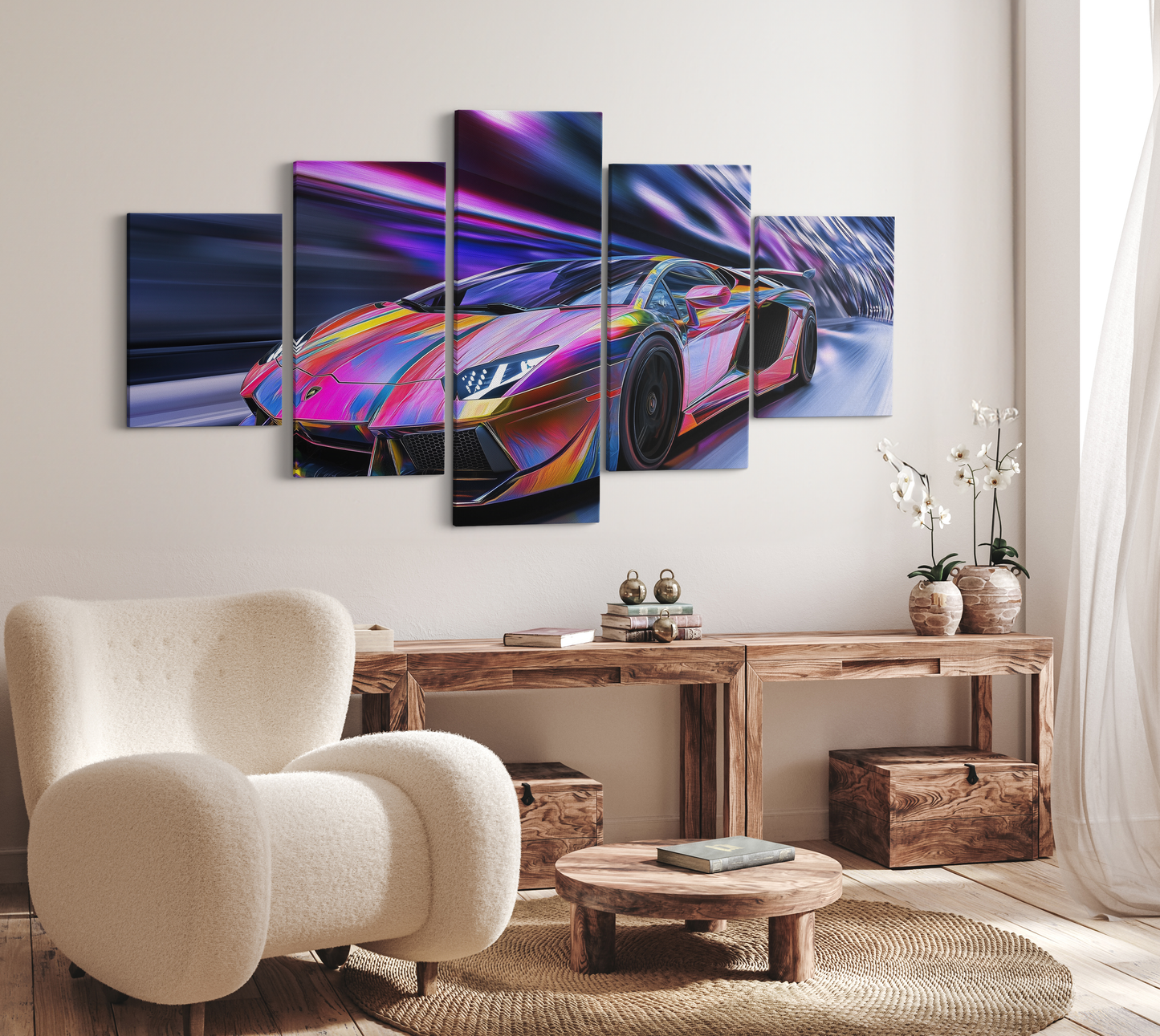 LAMBO CANVAS ART