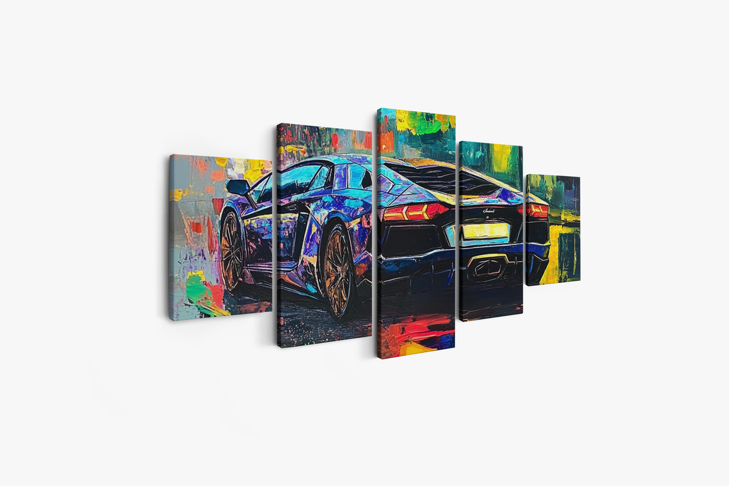 LAMBO CANVAS ART