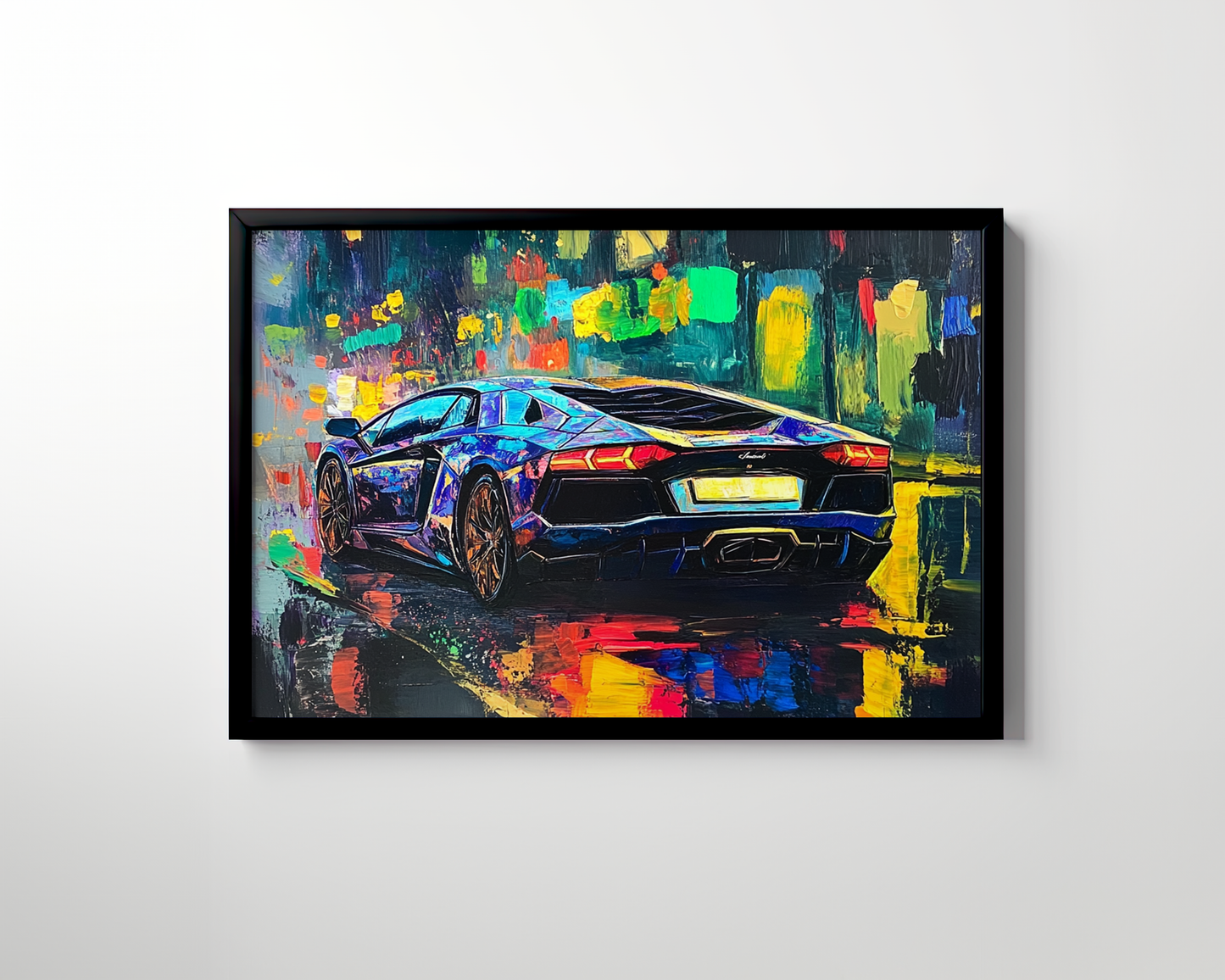 LAMBO CANVAS ART