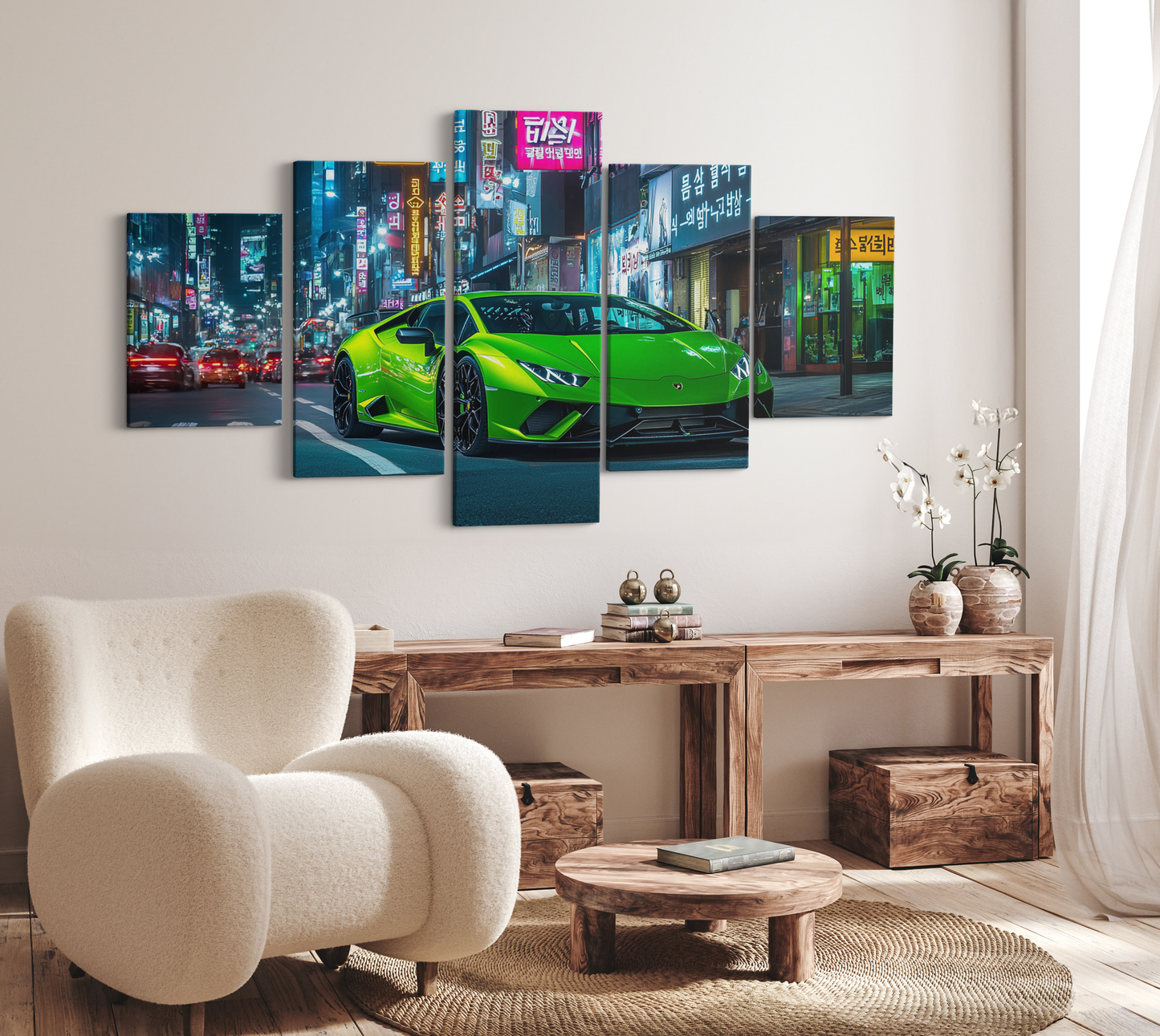 LAMBO CANVAS ART