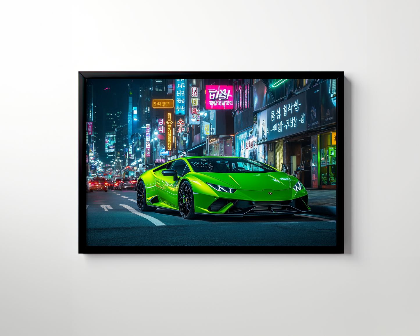 LAMBO CANVAS ART