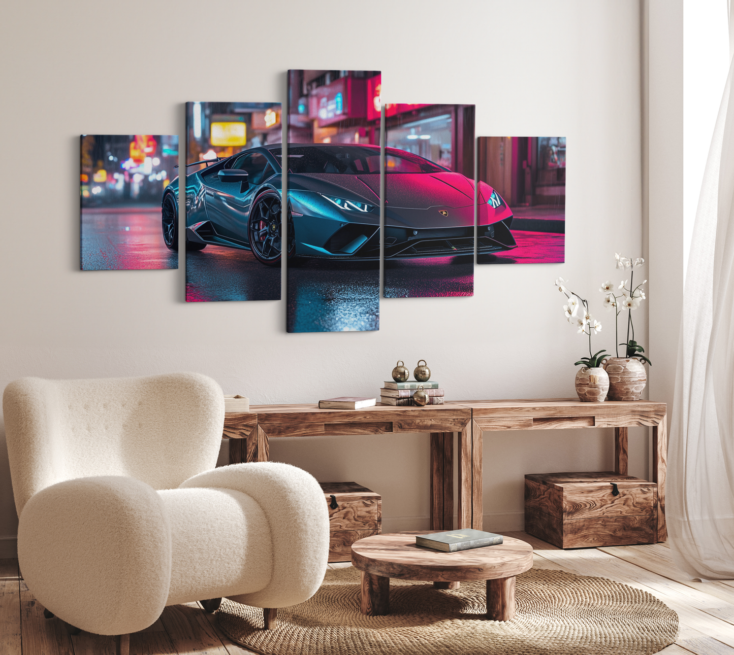 LAMBO CANVAS ART