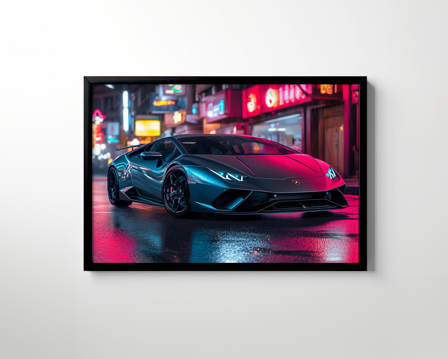 LAMBO CANVAS ART