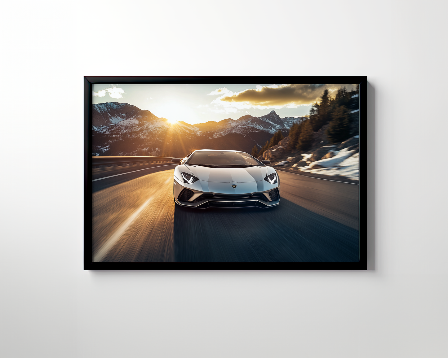 LAMBO CANVAS ART