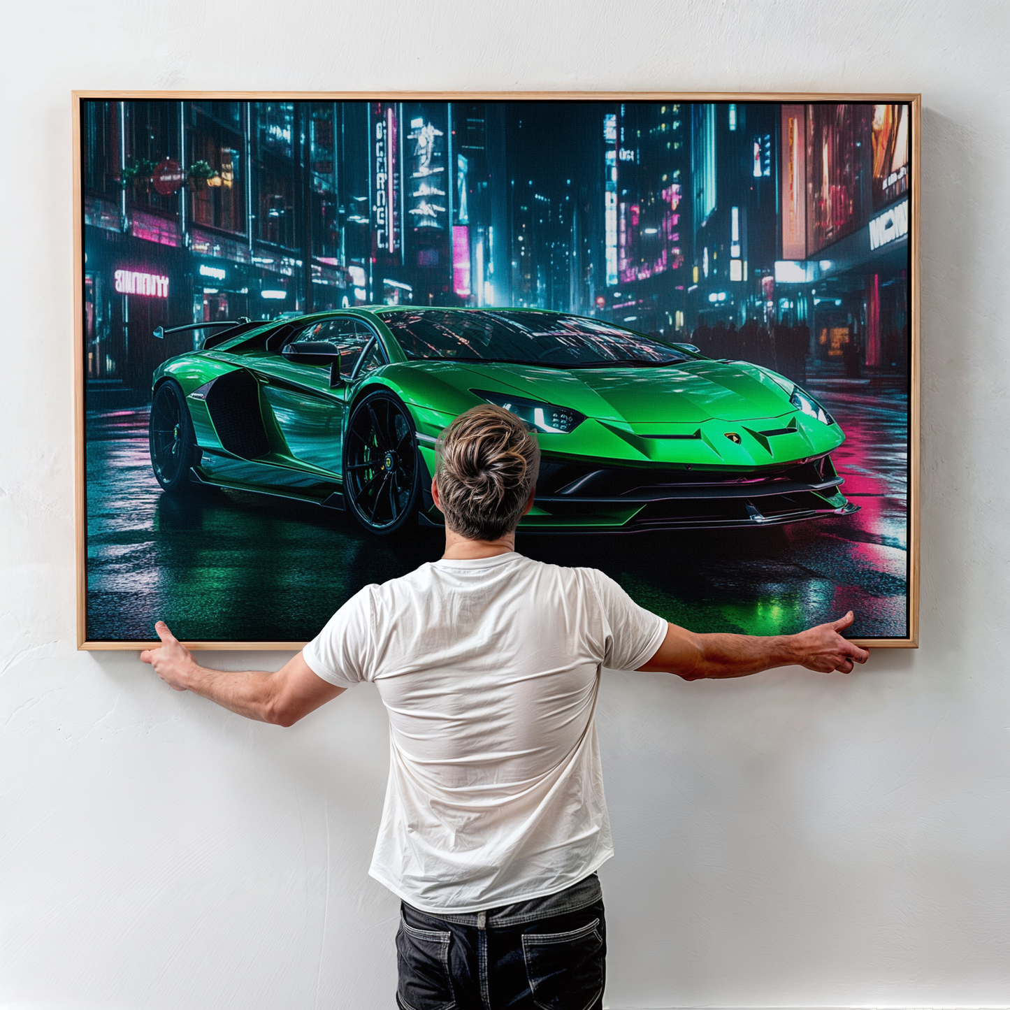 LAMBO CANVAS ART