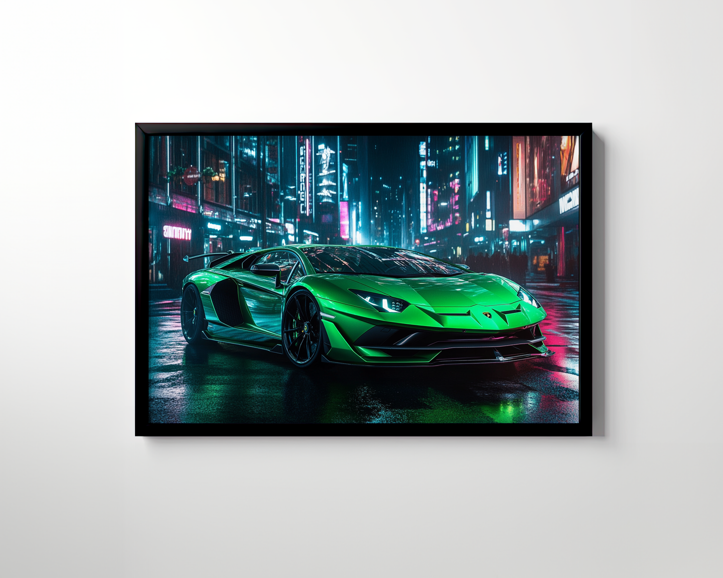 LAMBO CANVAS ART