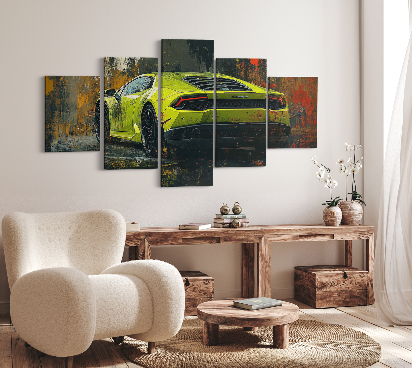 LAMBO CANVAS ART