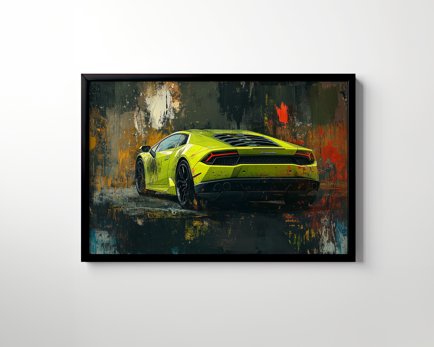 LAMBO CANVAS ART