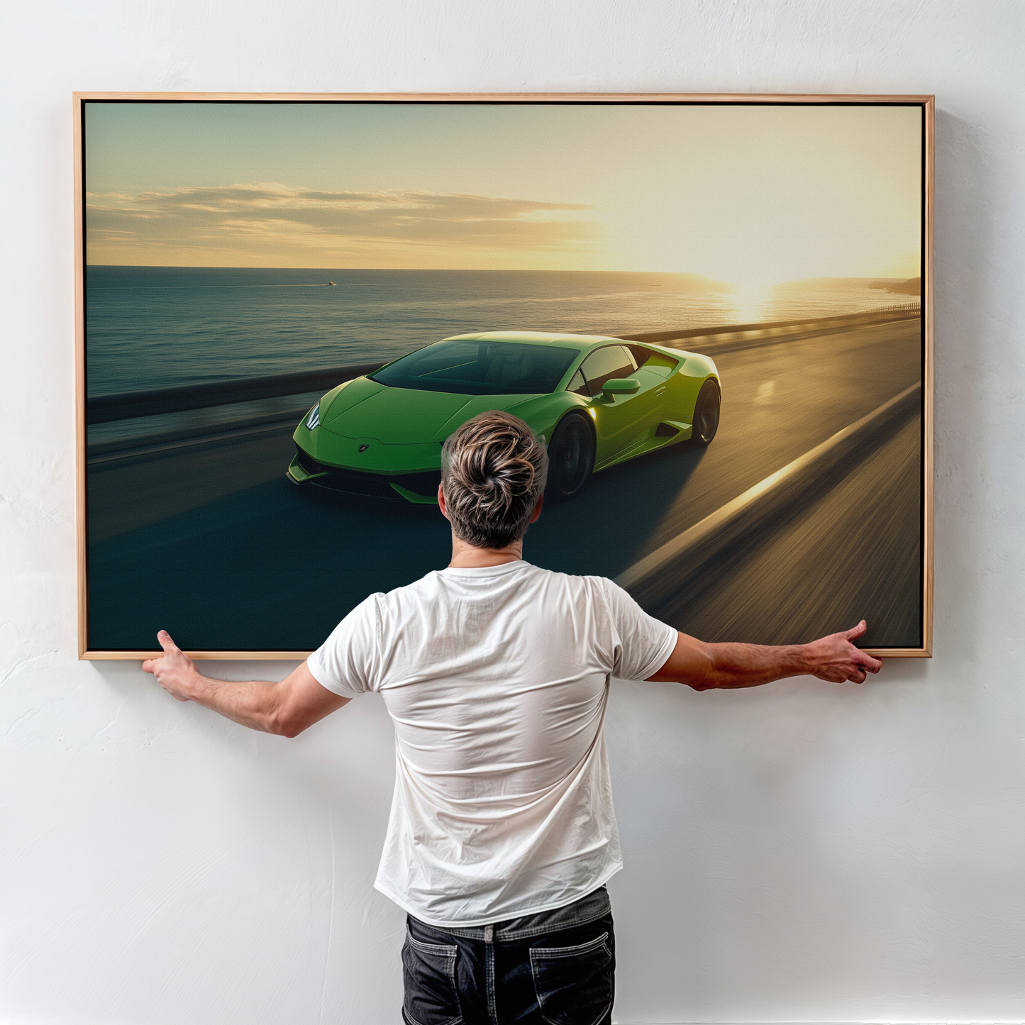 LAMBO CANVAS ART