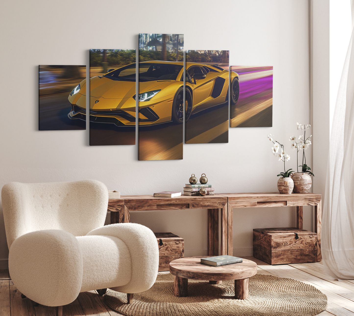 LAMBO CANVAS ART