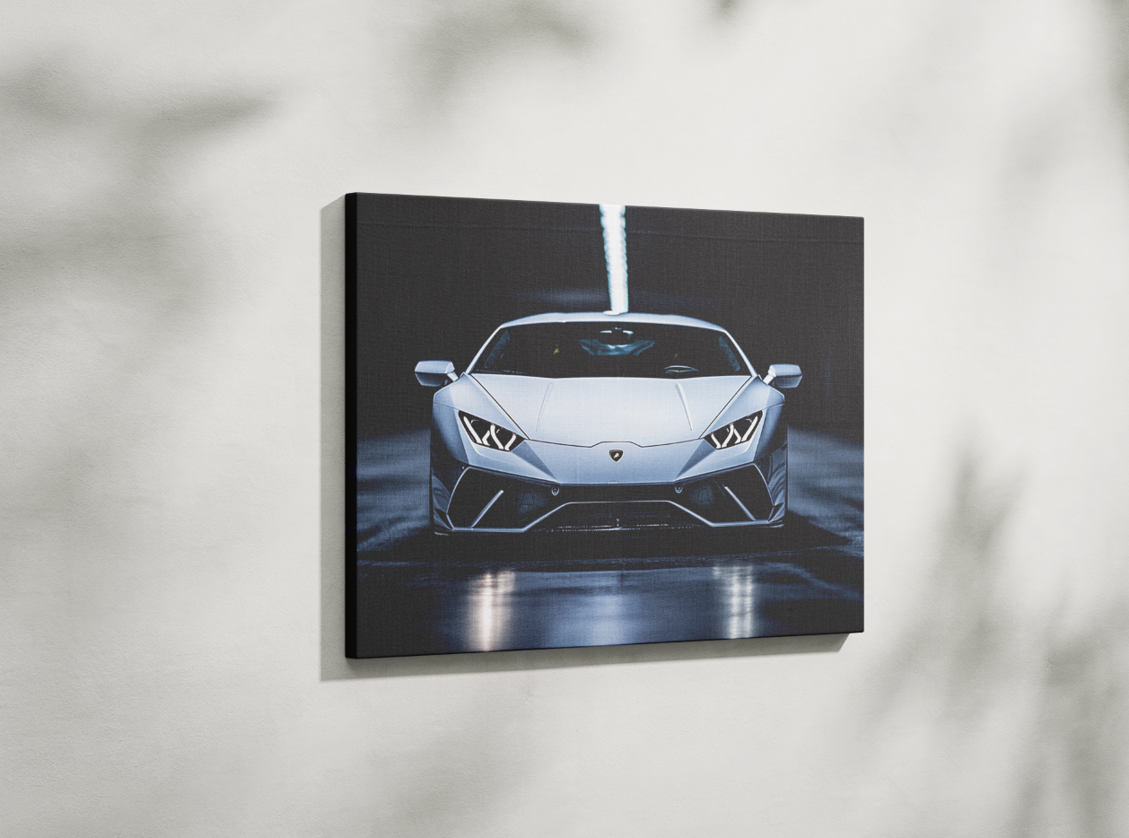 LAMBO CANVAS ART