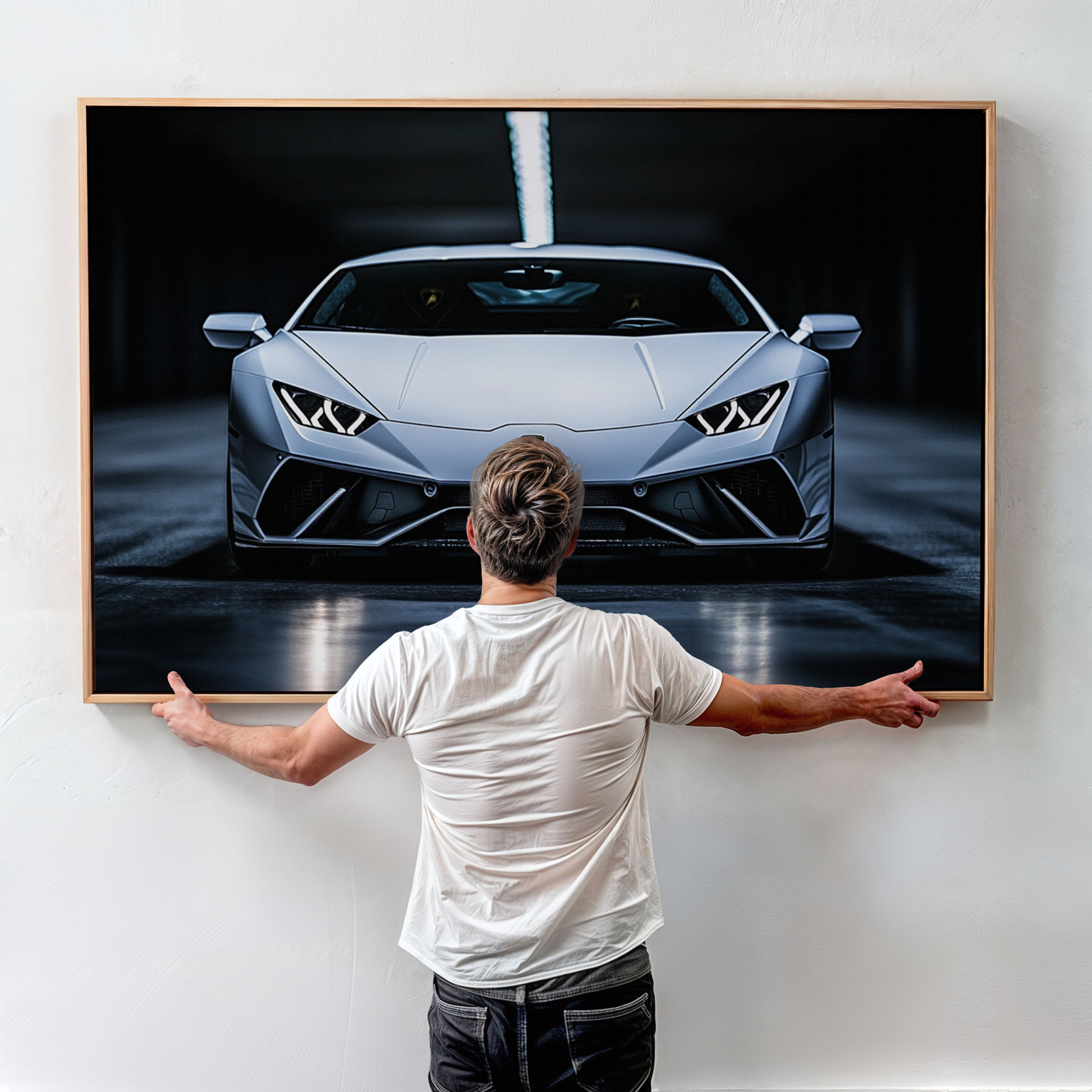 LAMBO CANVAS ART