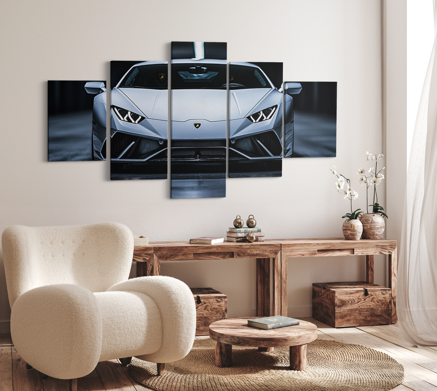 LAMBO CANVAS ART