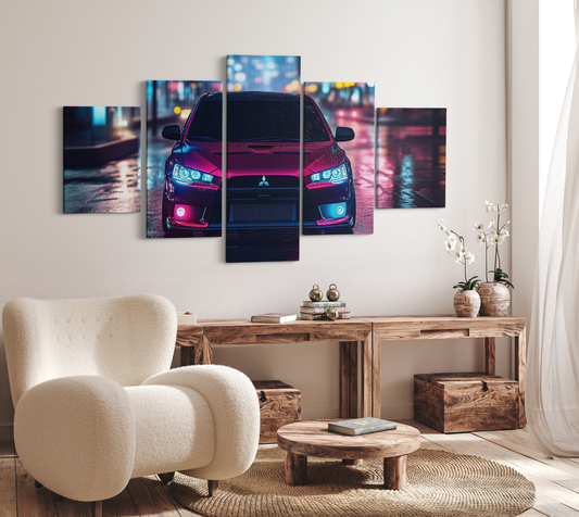 EVO LANCER CANVAS ART