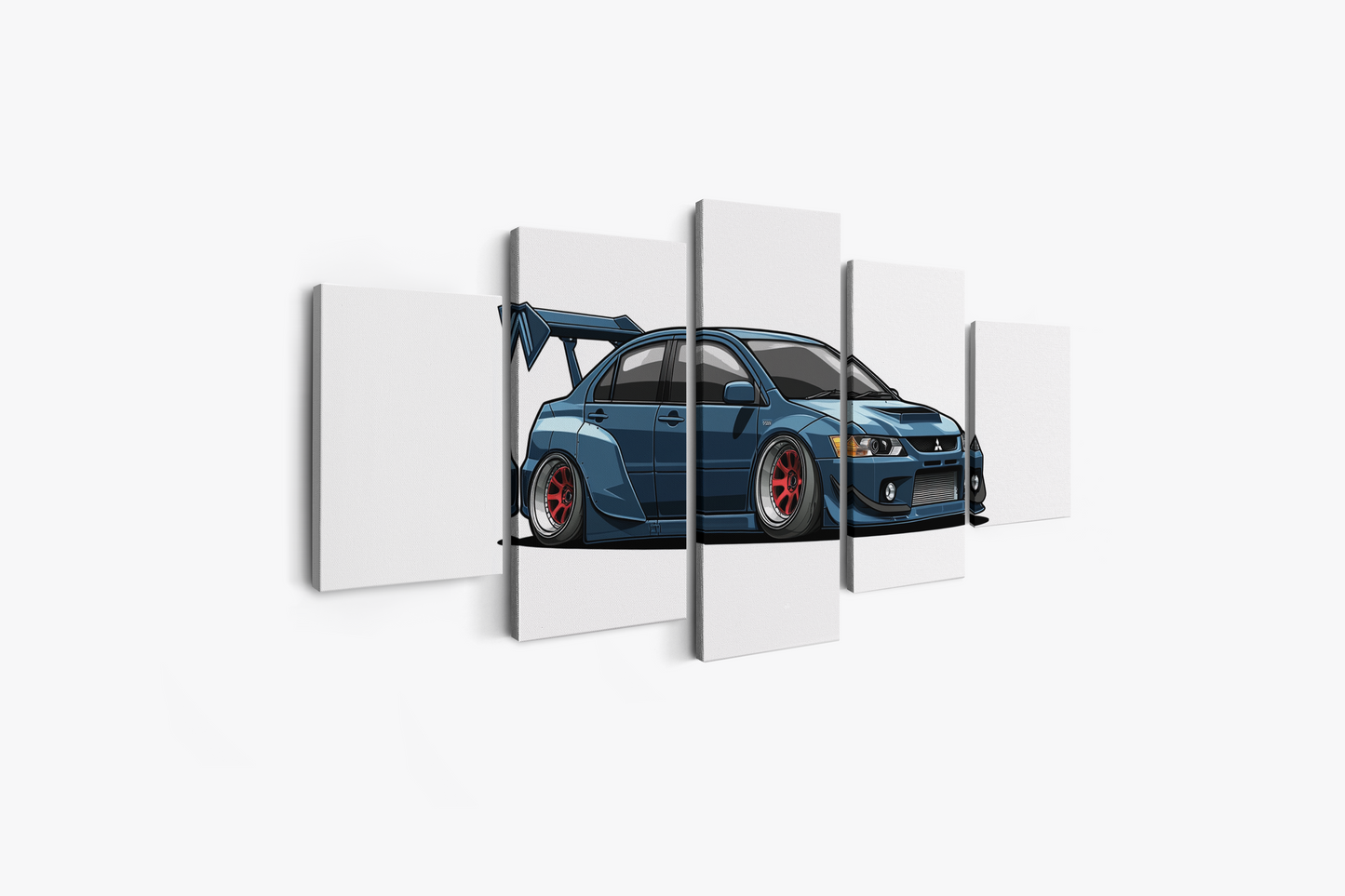 EVO LANCER CANVAS ART