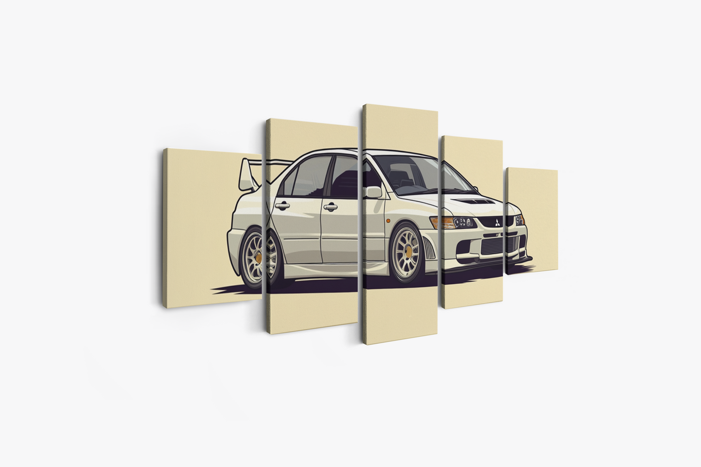 EVO LANCER CANVAS ART