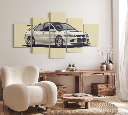 EVO LANCER CANVAS ART