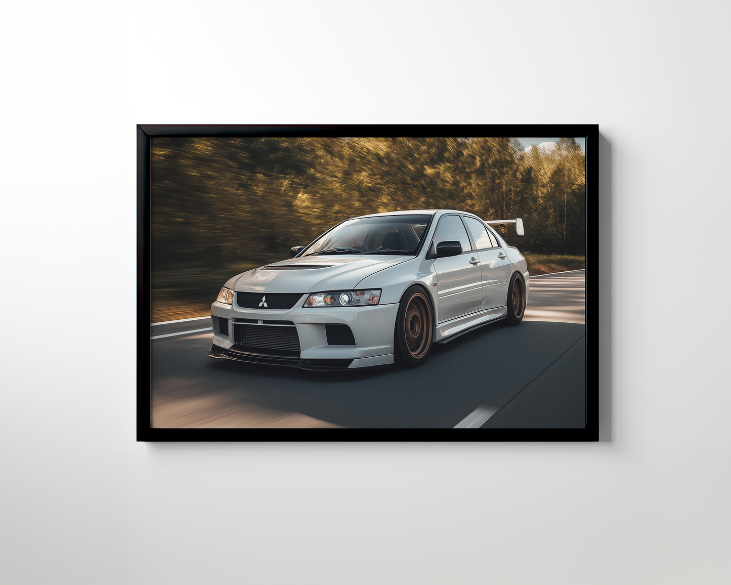 EVO LANCER CANVAS ART