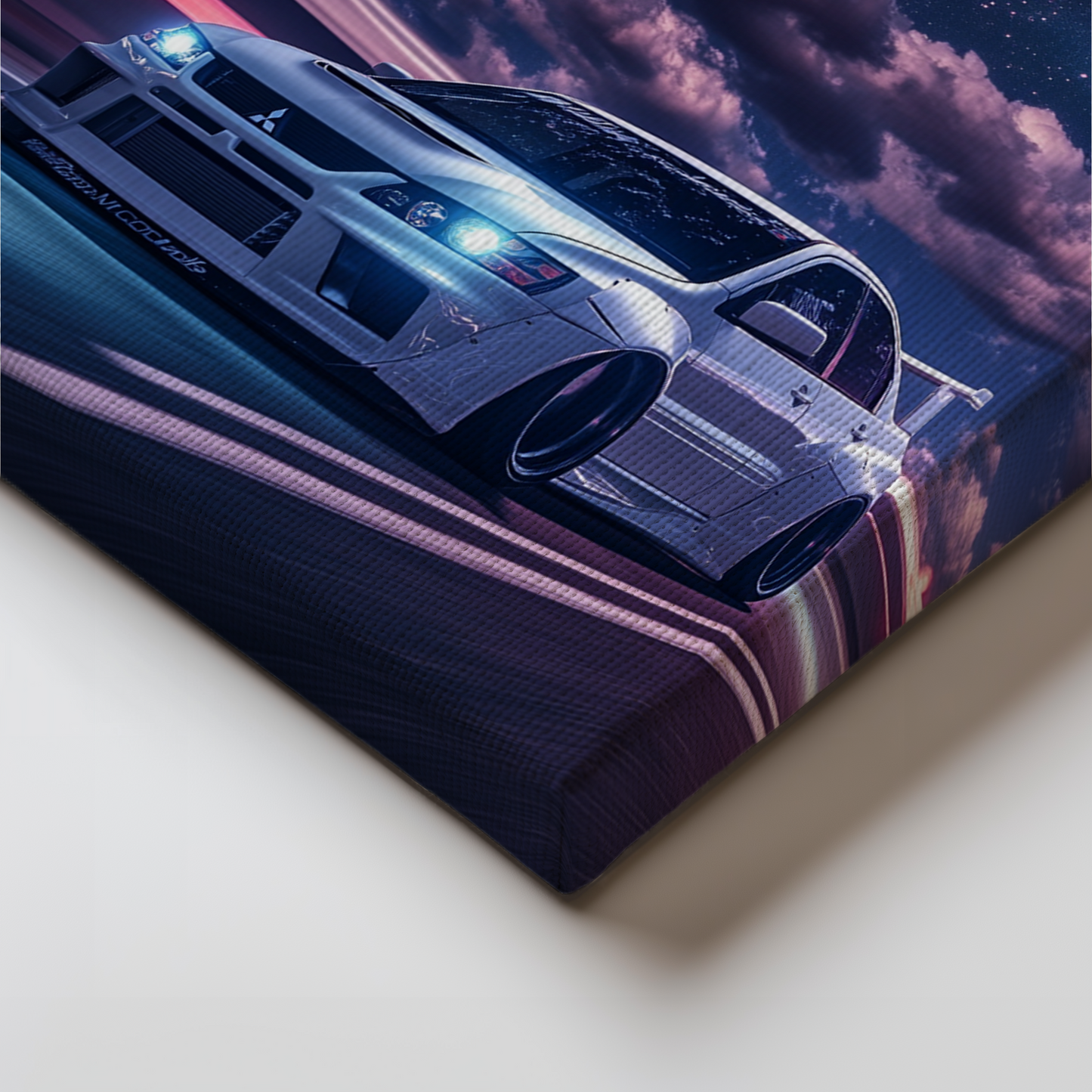 EVO LANCER CANVAS ART