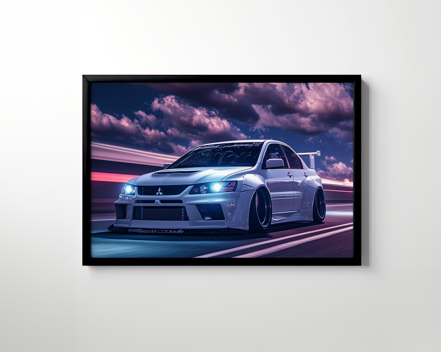 EVO LANCER CANVAS ART