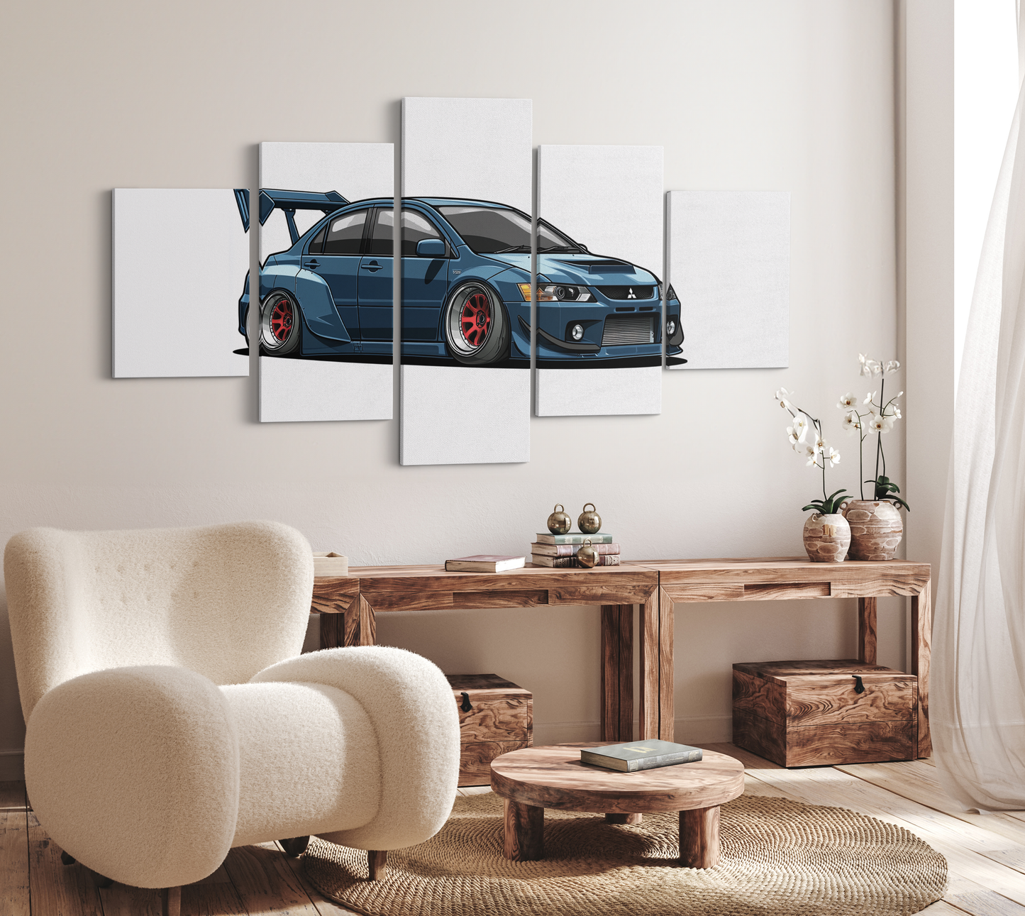 EVO LANCER CANVAS ART