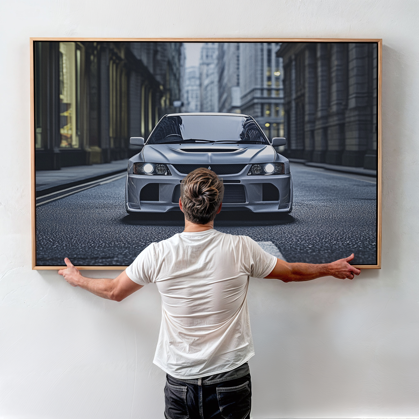 EVO LANCER CANVAS ART