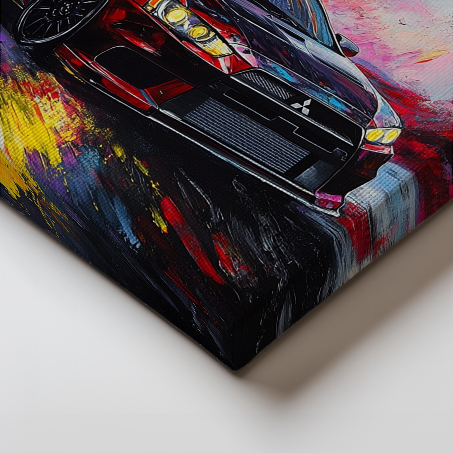 EVO LANCER CANVAS ART