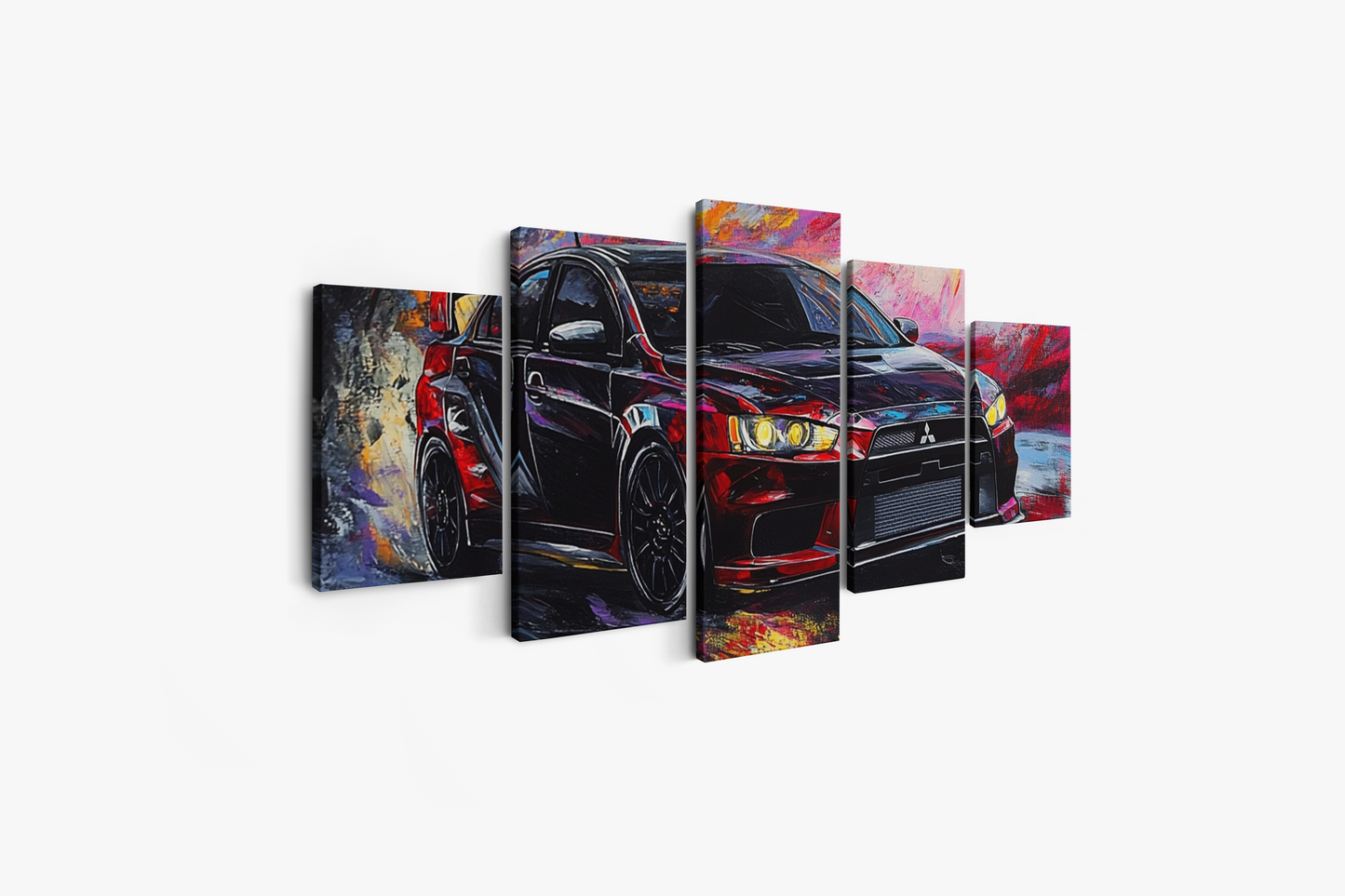 EVO LANCER CANVAS ART