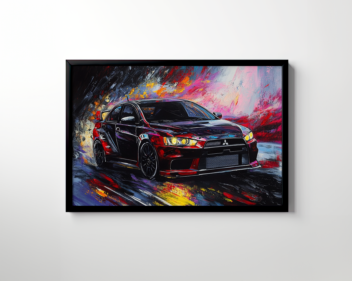 EVO LANCER CANVAS ART