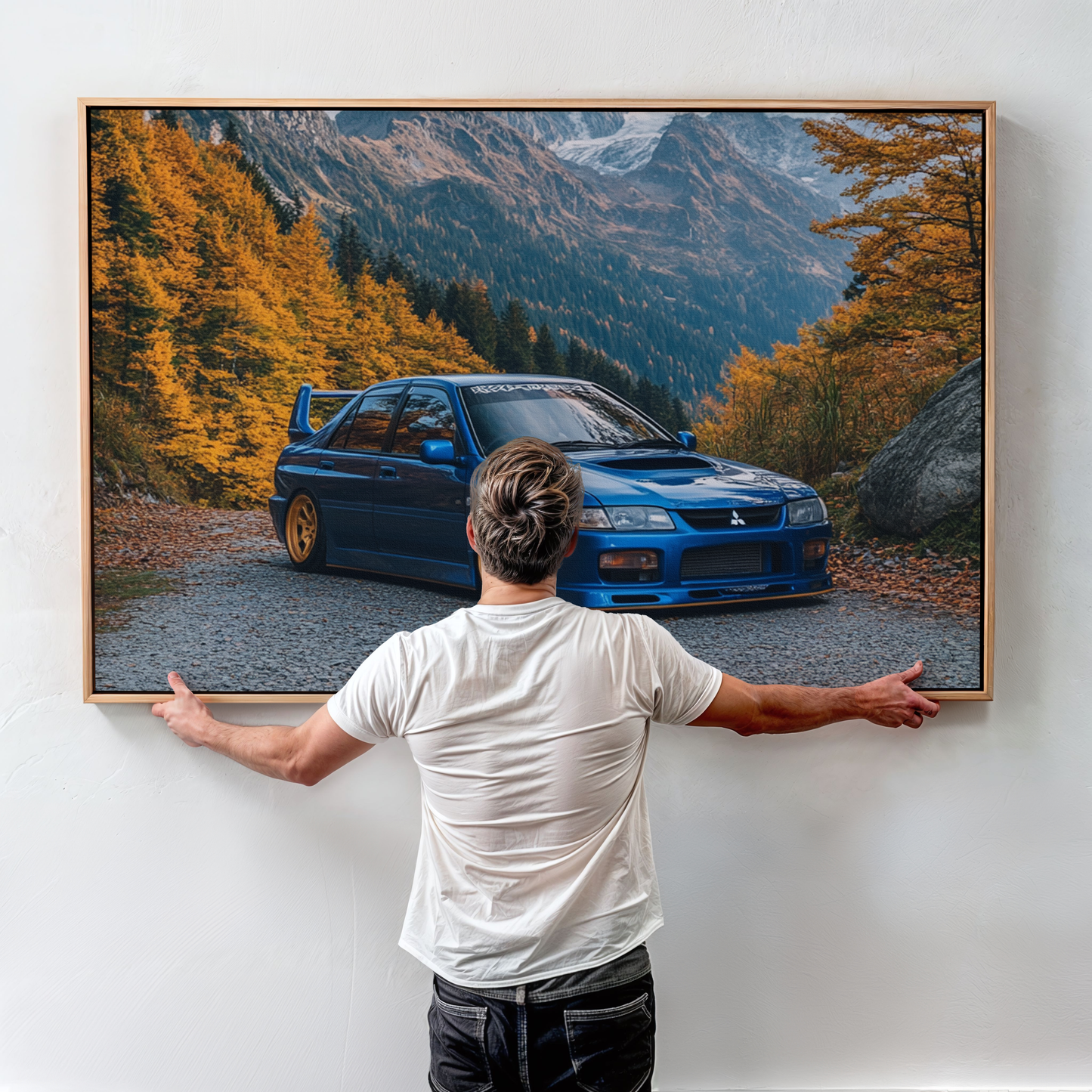 EVO LANCER CANVAS ART