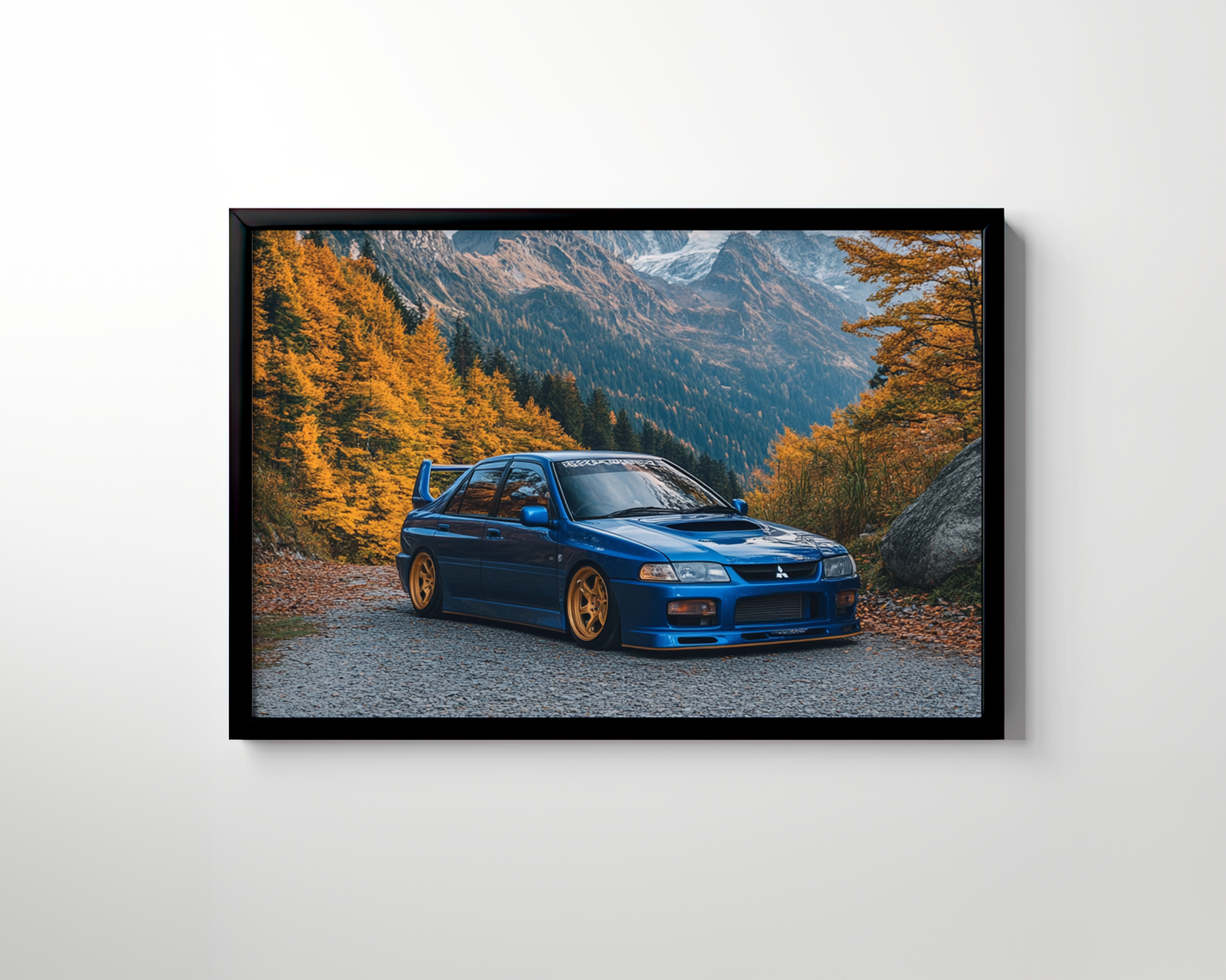 EVO LANCER CANVAS ART