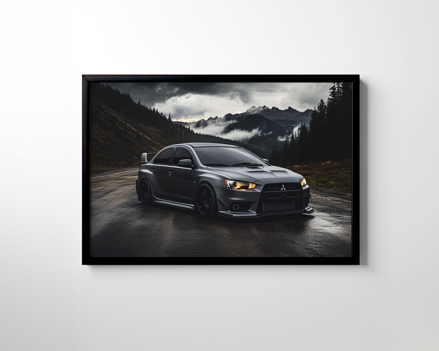 EVO LANCER CANVAS ART