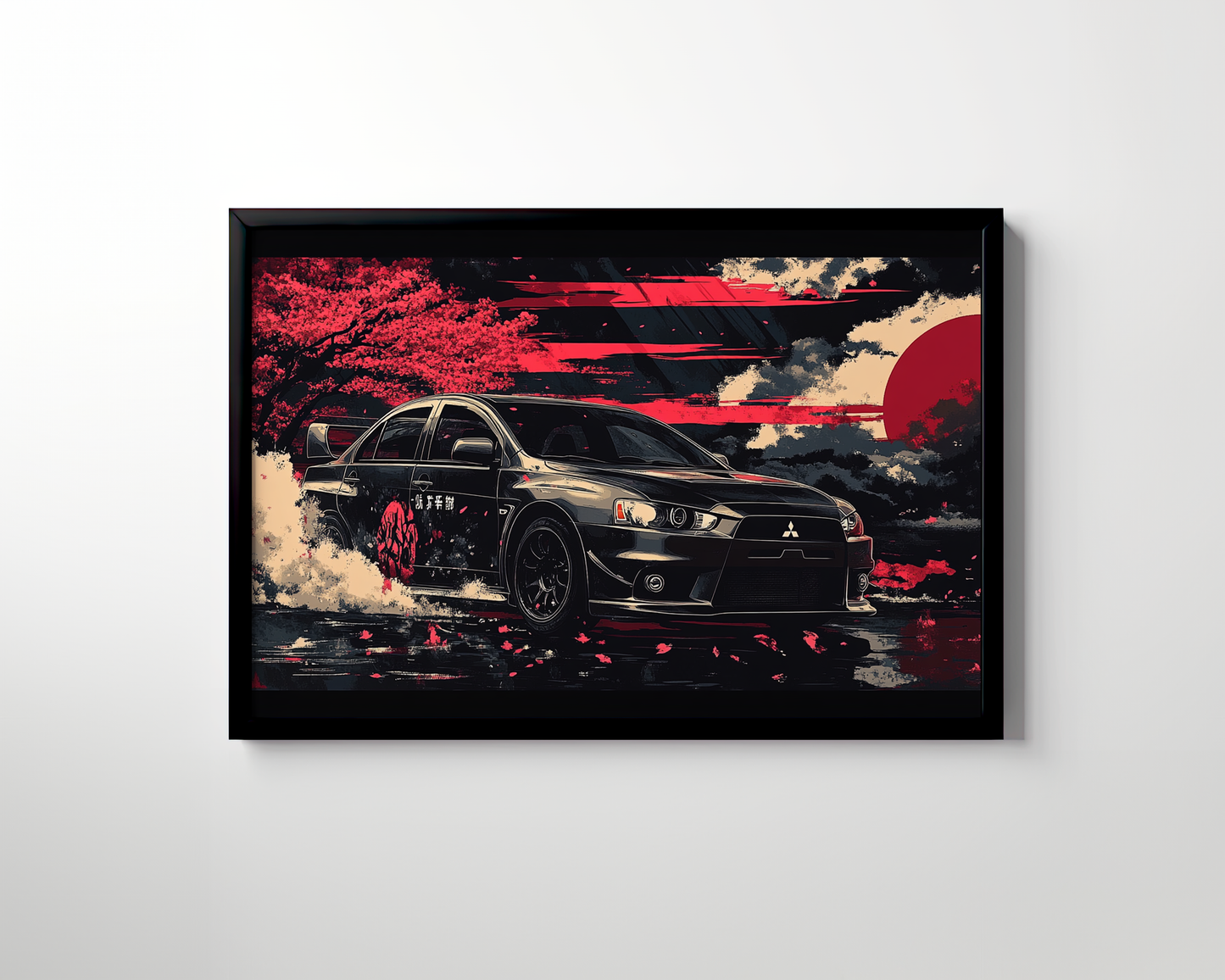 EVO LANCER CANVAS ART