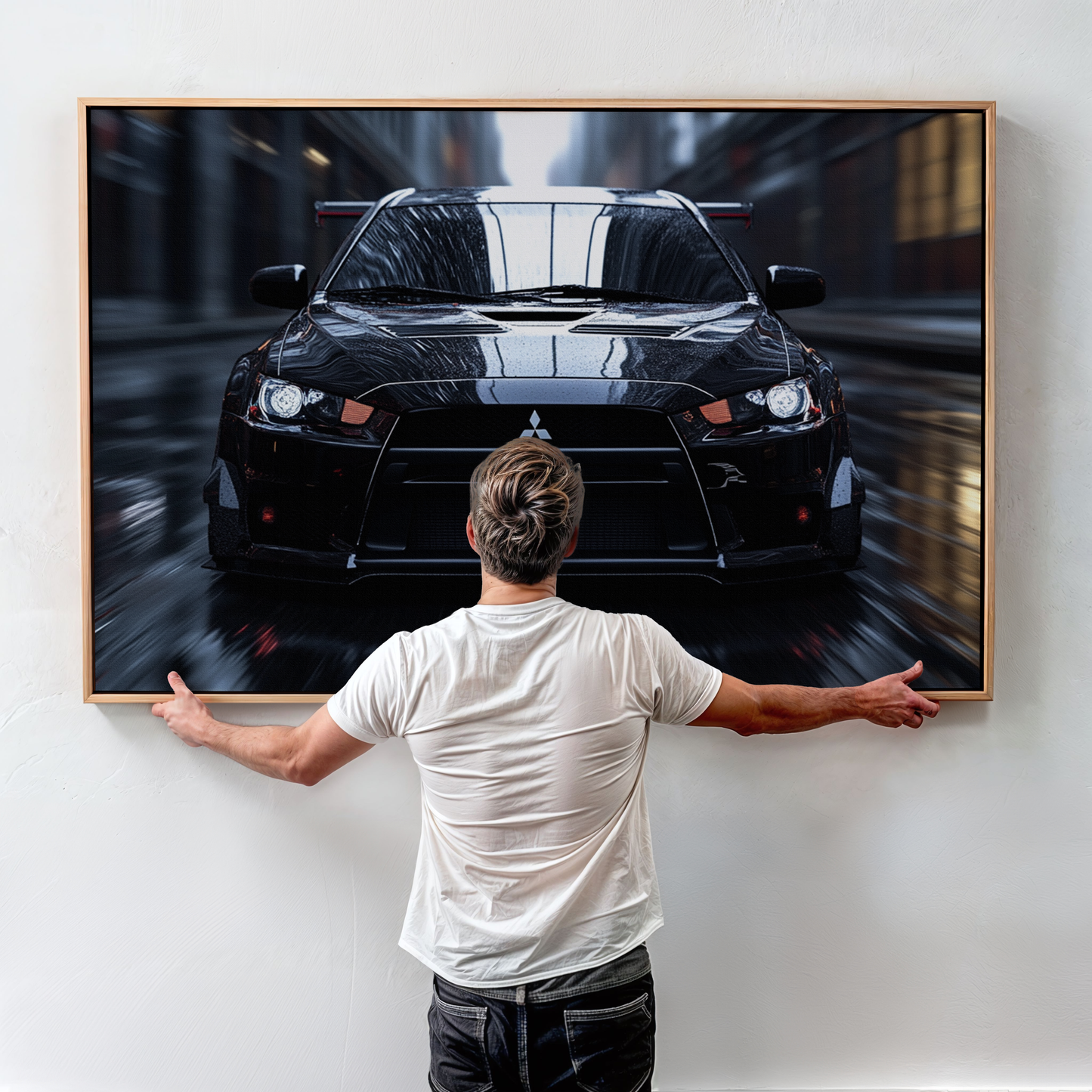 EVO LANCER CANVAS ART