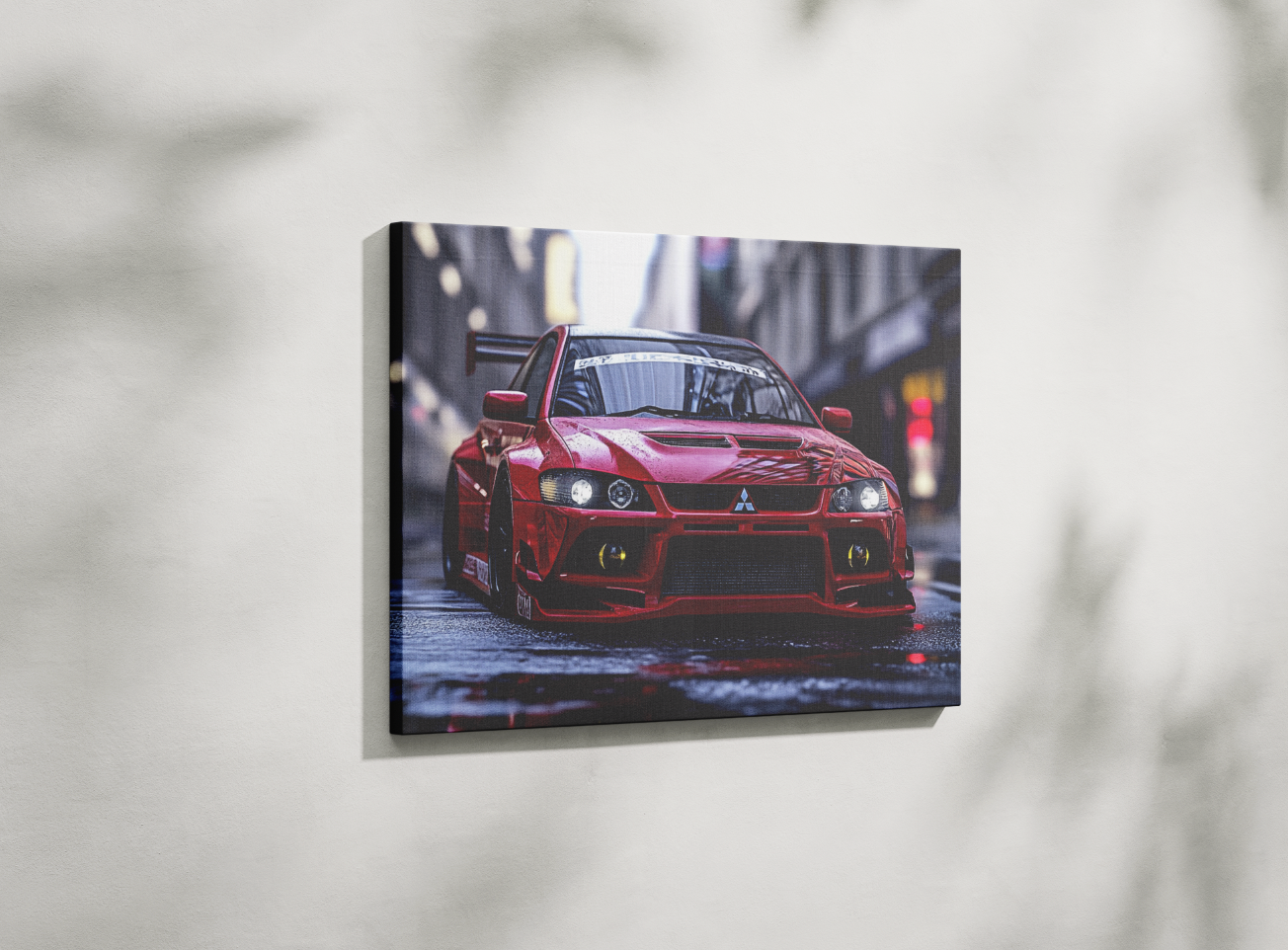 EVO LANCER CANVAS ART